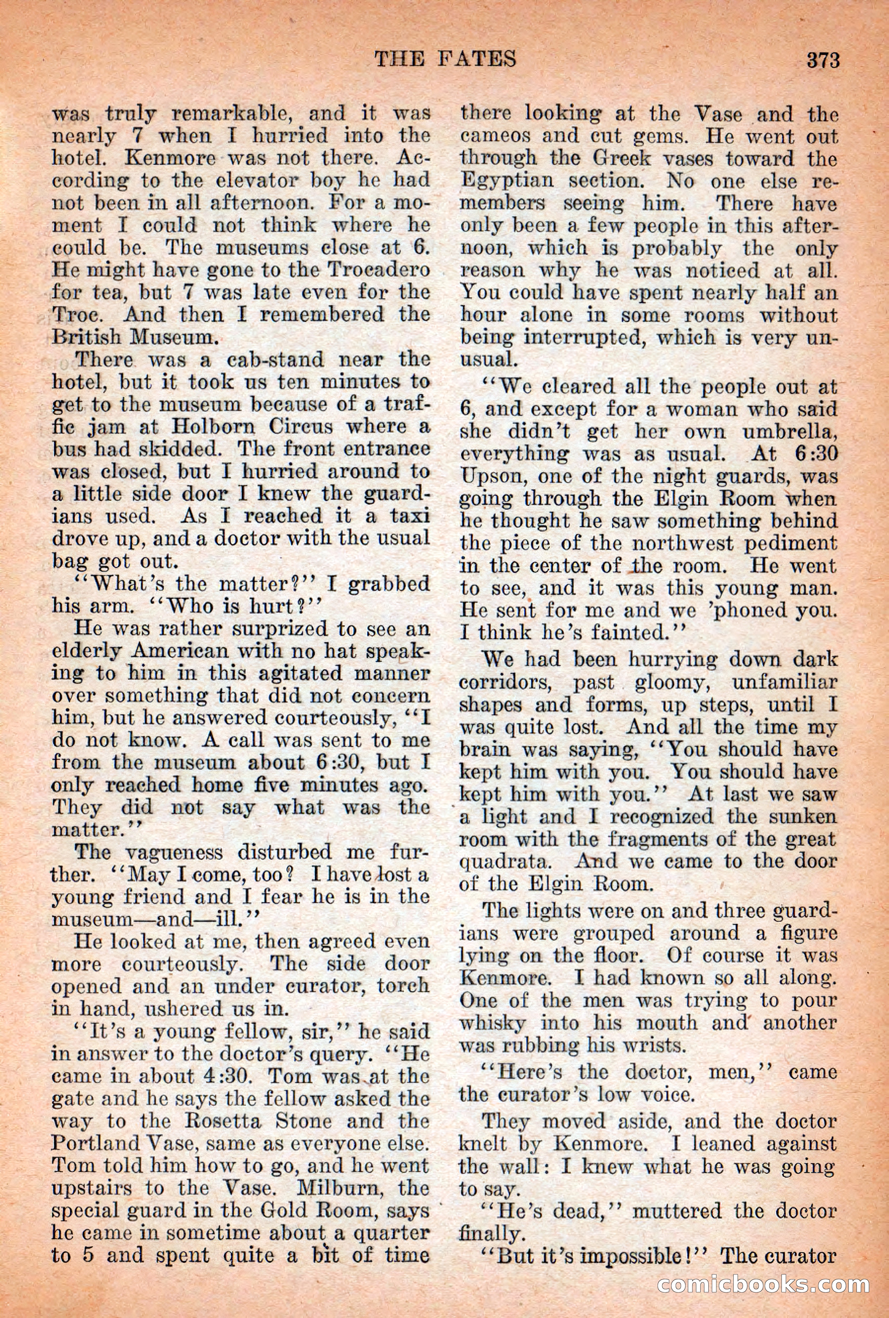 Weird Tales, Vol. 12 No. 3 — page 87 of 148