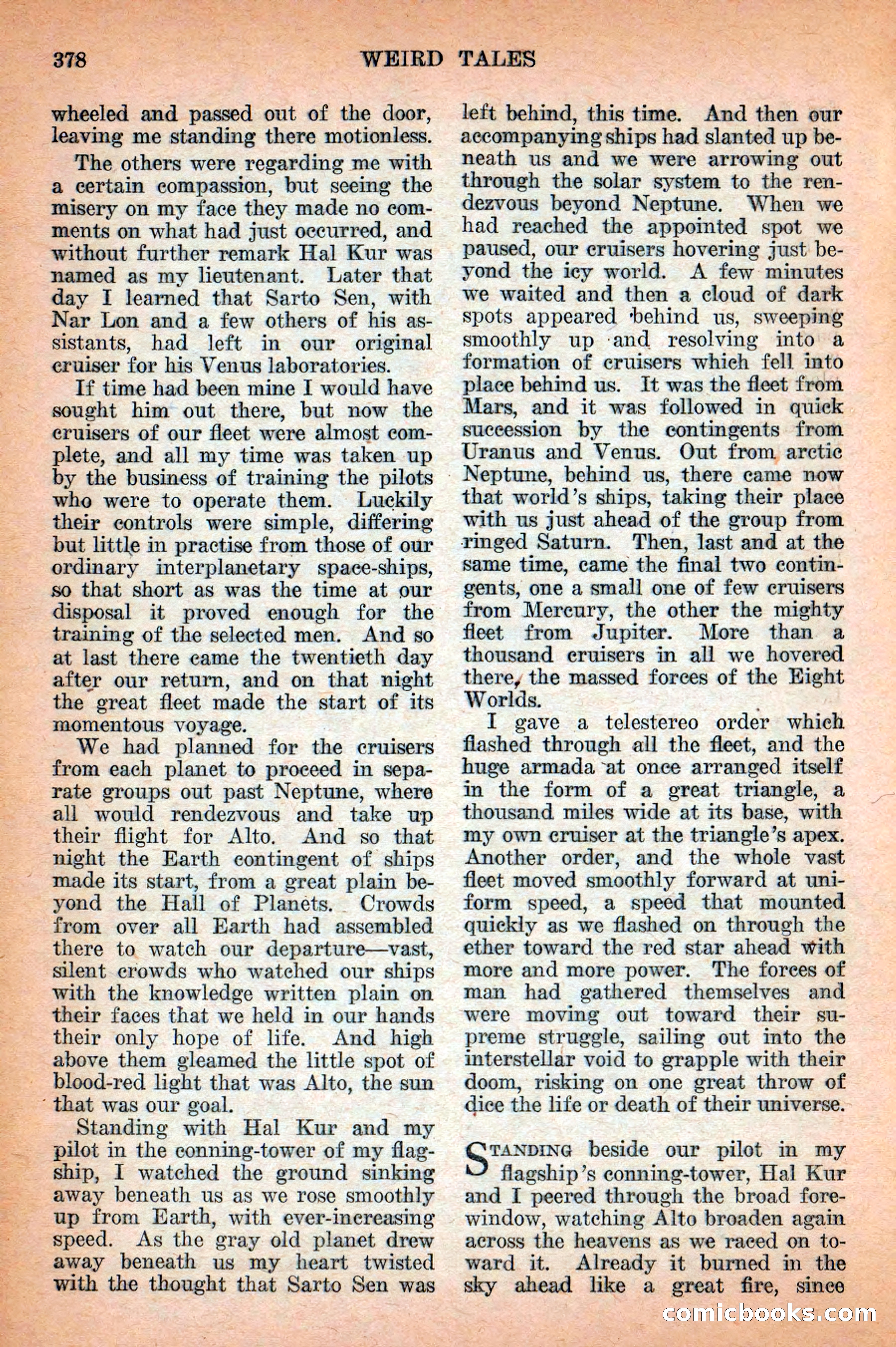 Weird Tales, Vol. 12 No. 3 — page 92 of 148
