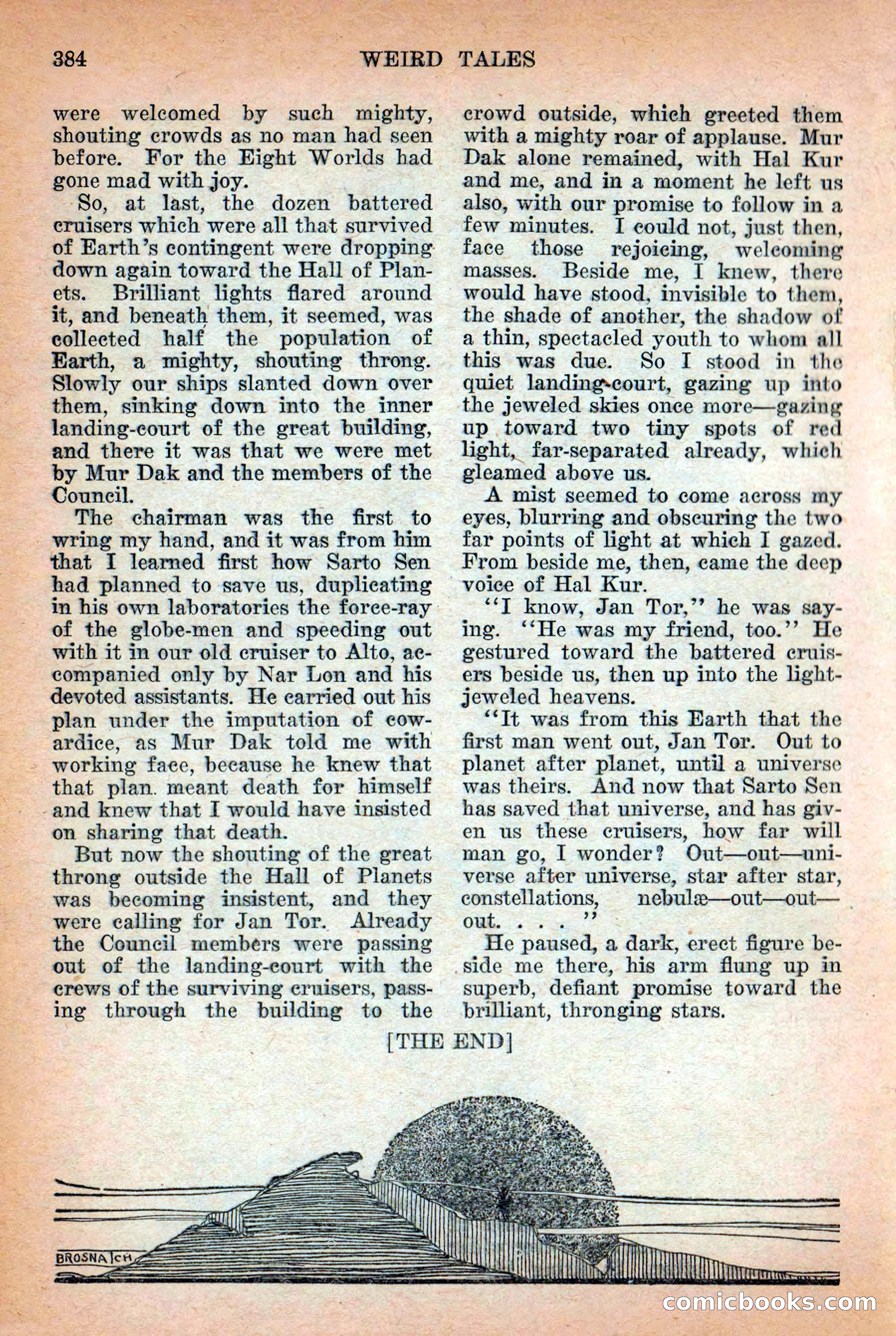 Weird Tales, Vol. 12 No. 3 — page 98 of 148