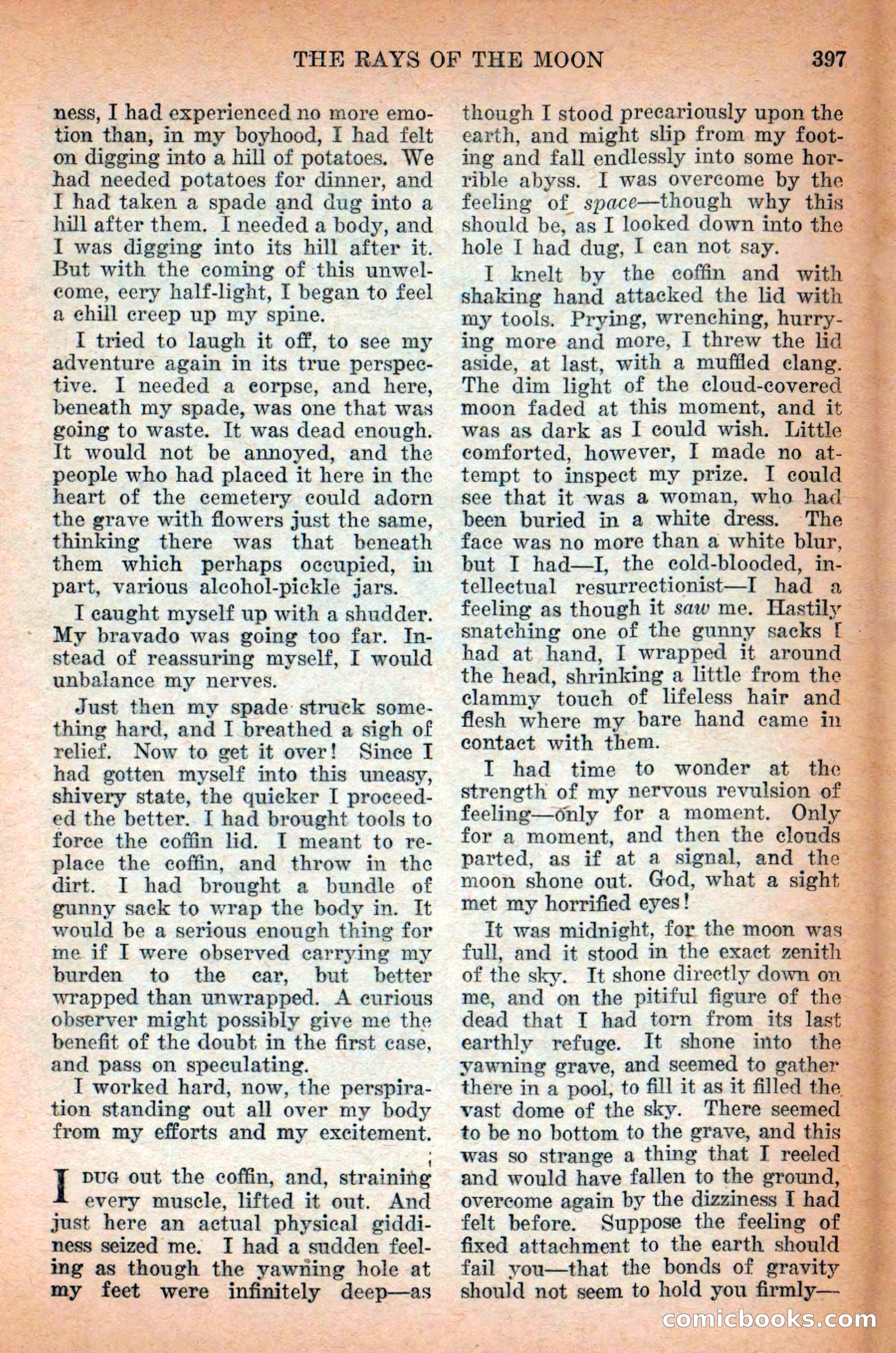 Weird Tales, Vol. 12 No. 3 — page 111 of 148