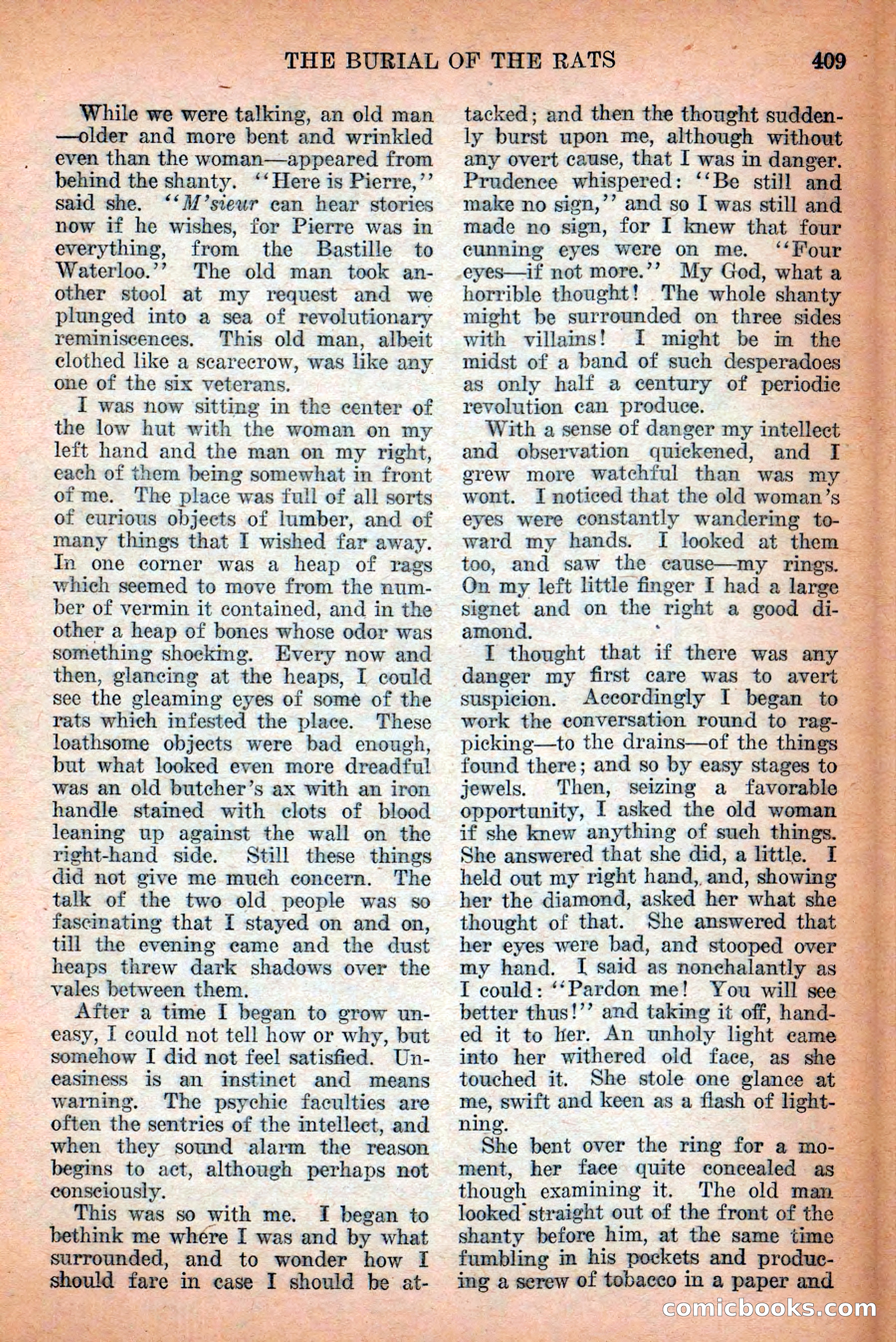 Weird Tales, Vol. 12 No. 3 — page 123 of 148