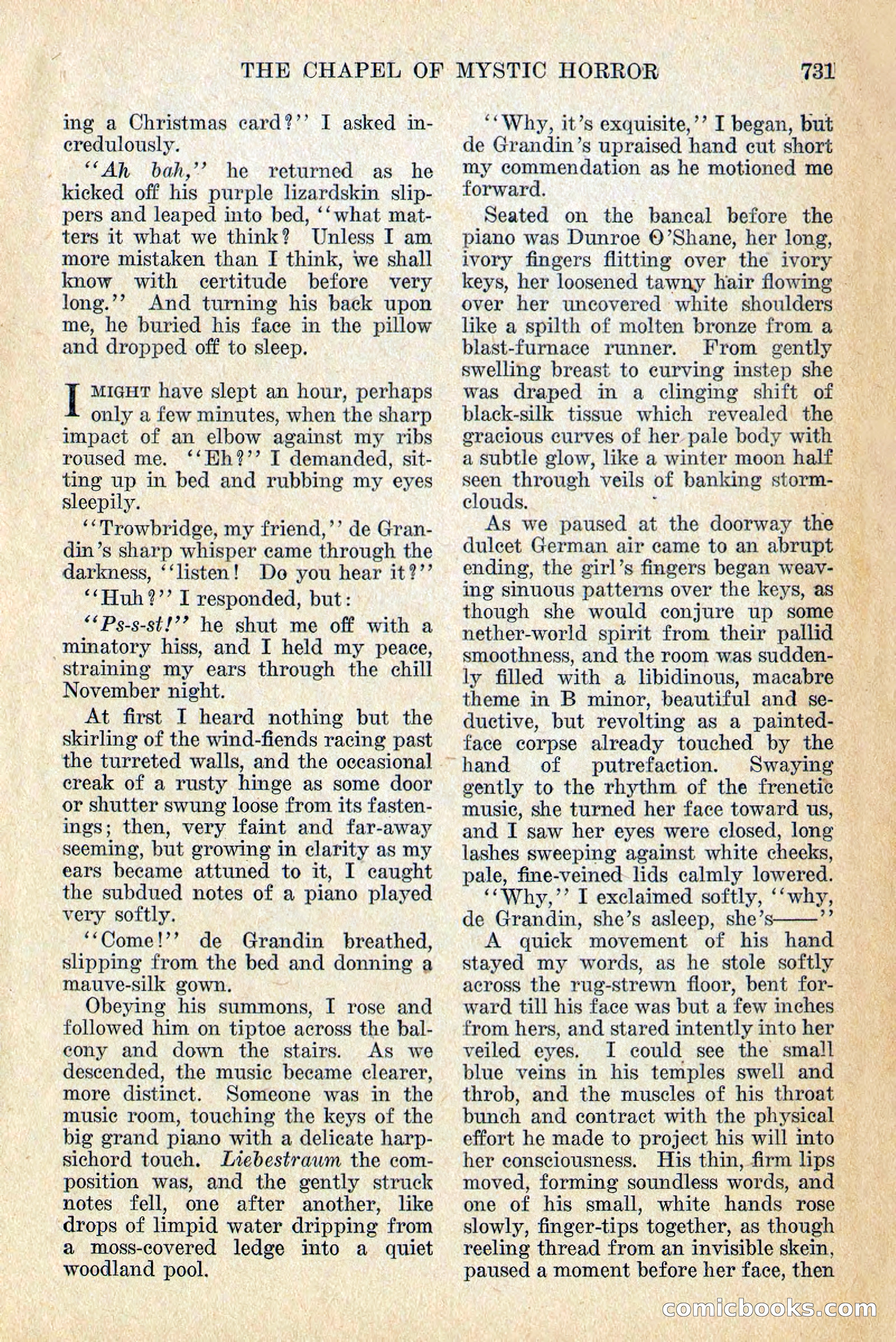 Weird Tales, December 1928 — page 13 of 148