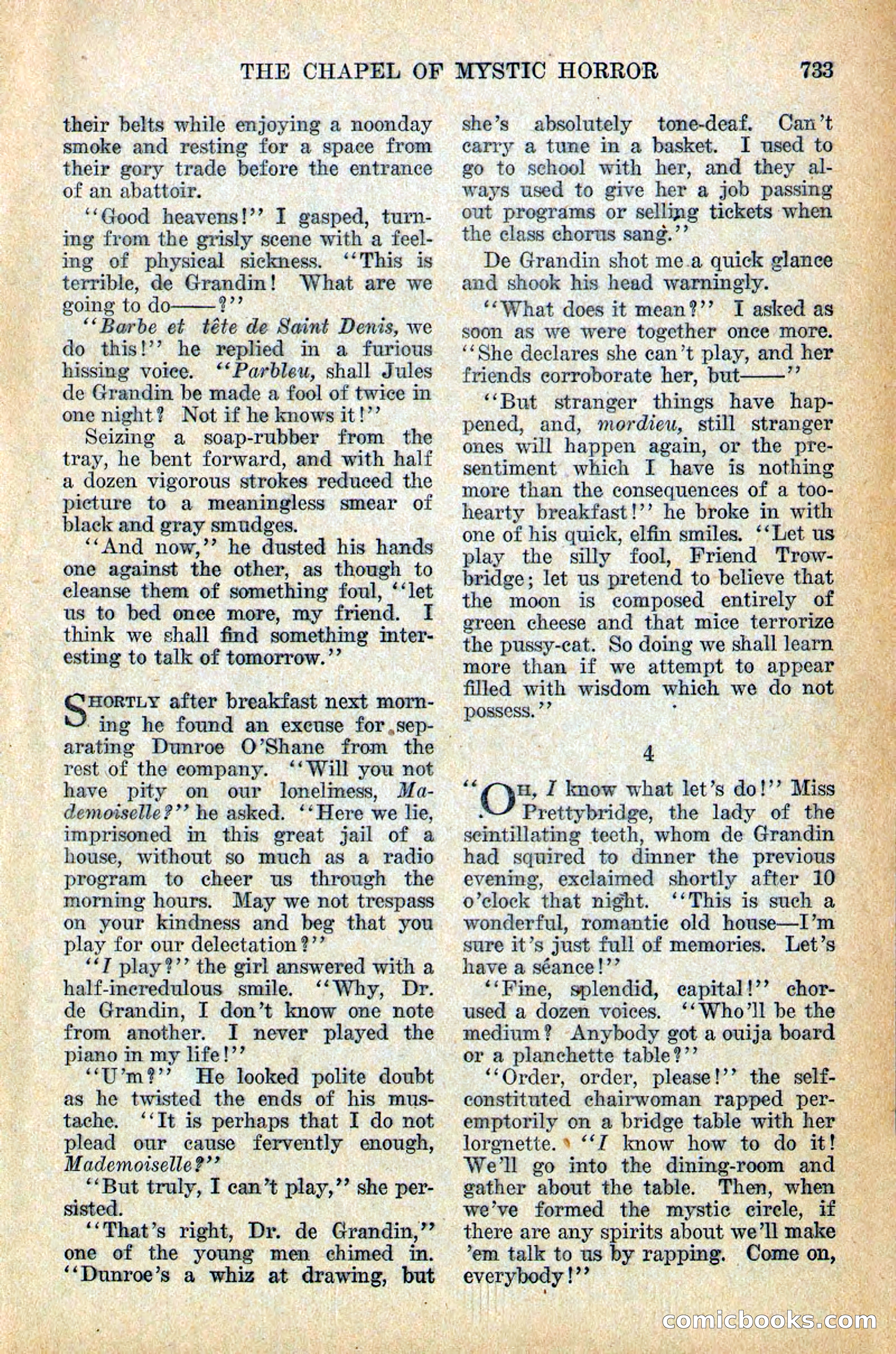 Weird Tales, December 1928 — page 15 of 148