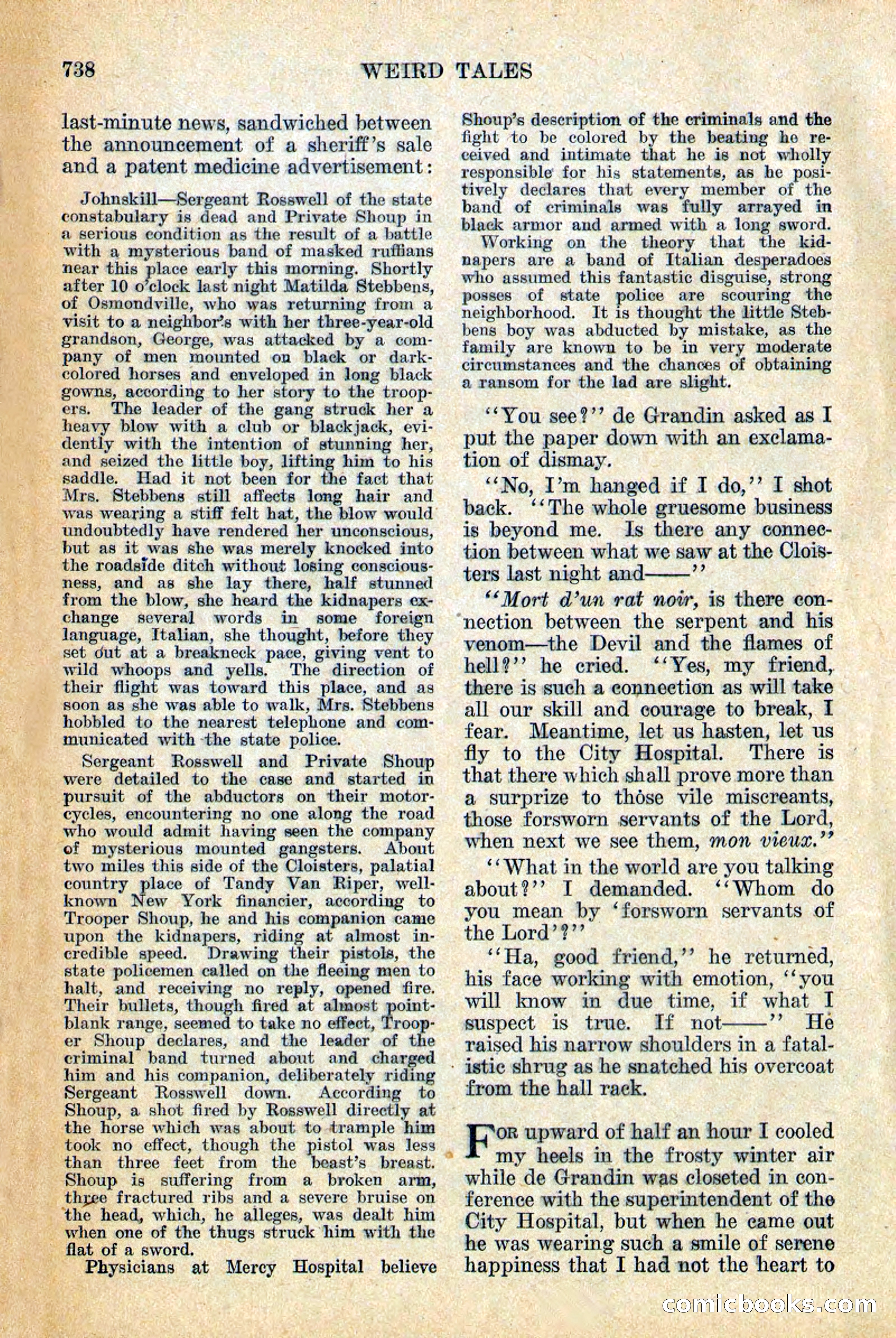Weird Tales, December 1928 — page 20 of 148