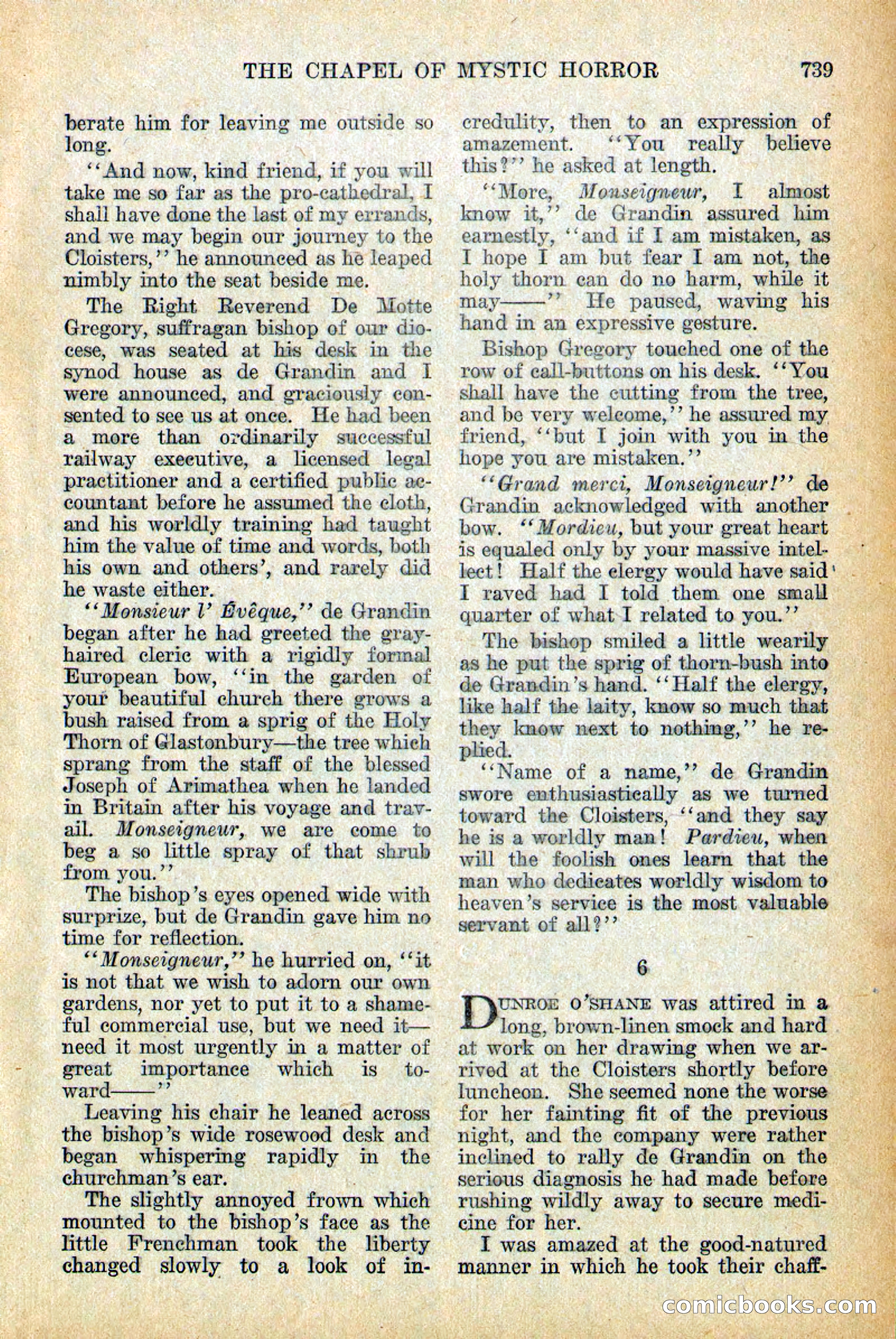 Weird Tales, December 1928 — page 21 of 148