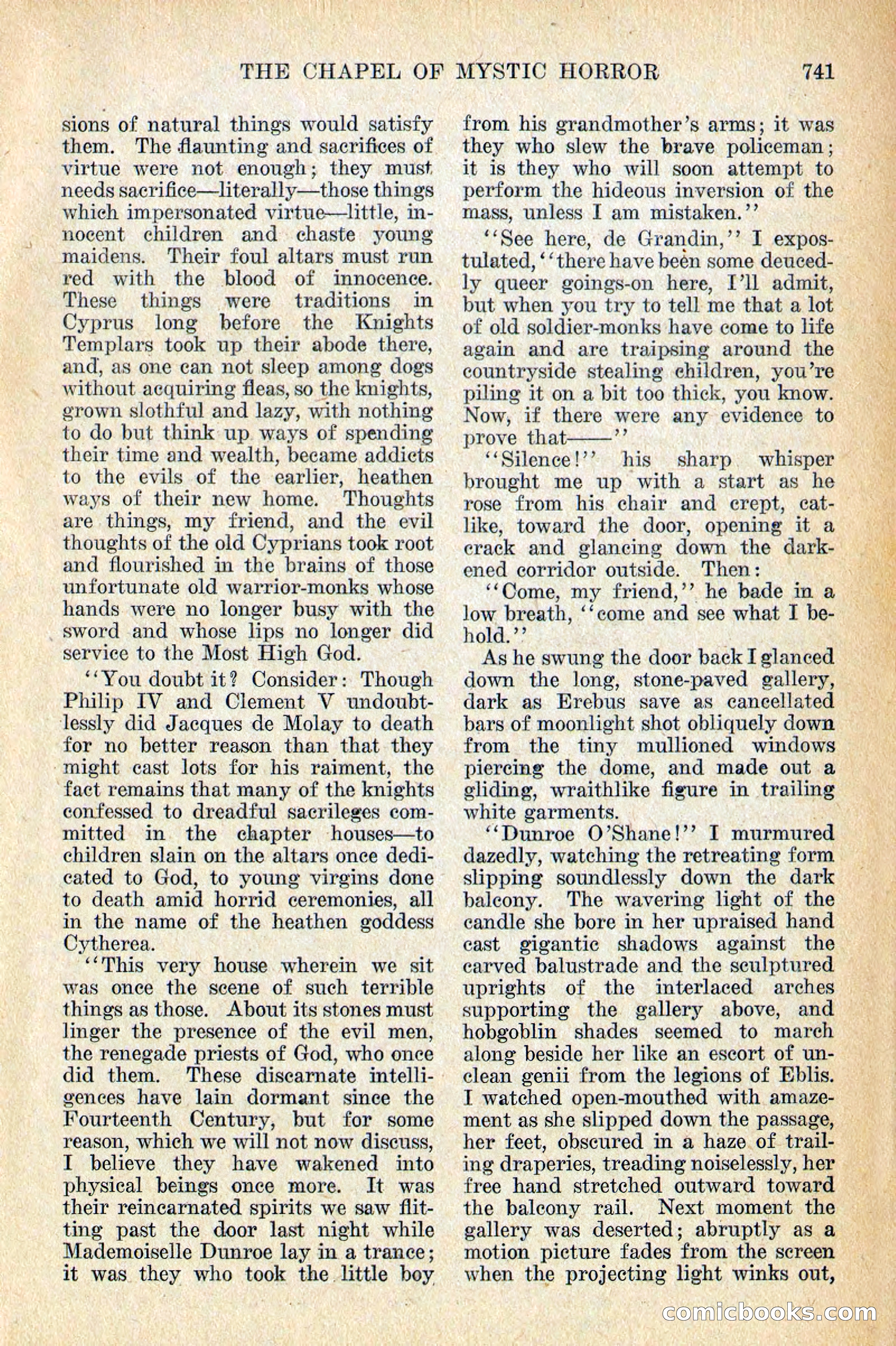 Weird Tales, December 1928 — page 23 of 148