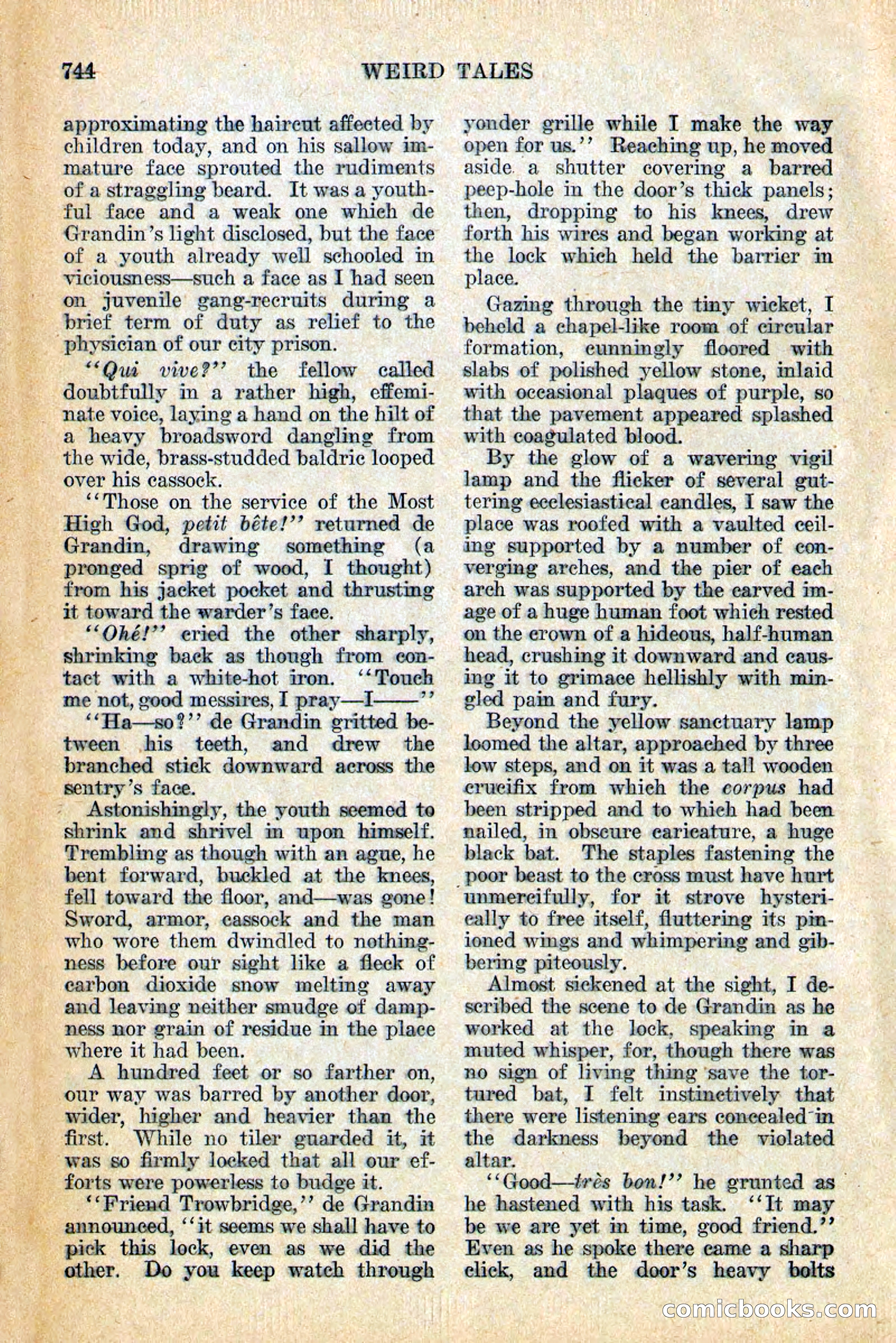 Weird Tales, December 1928 — page 26 of 148