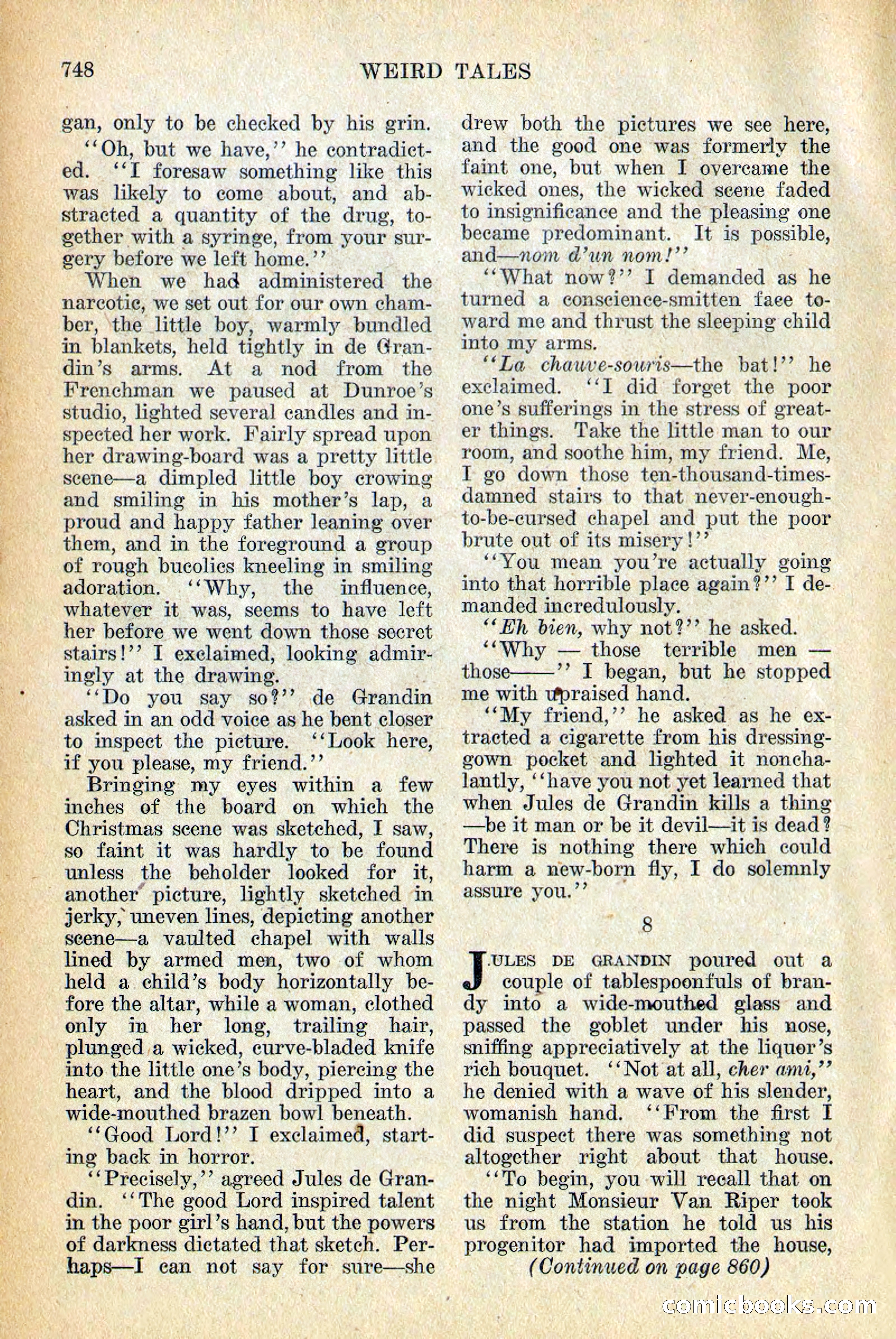 Weird Tales, December 1928 — page 30 of 148