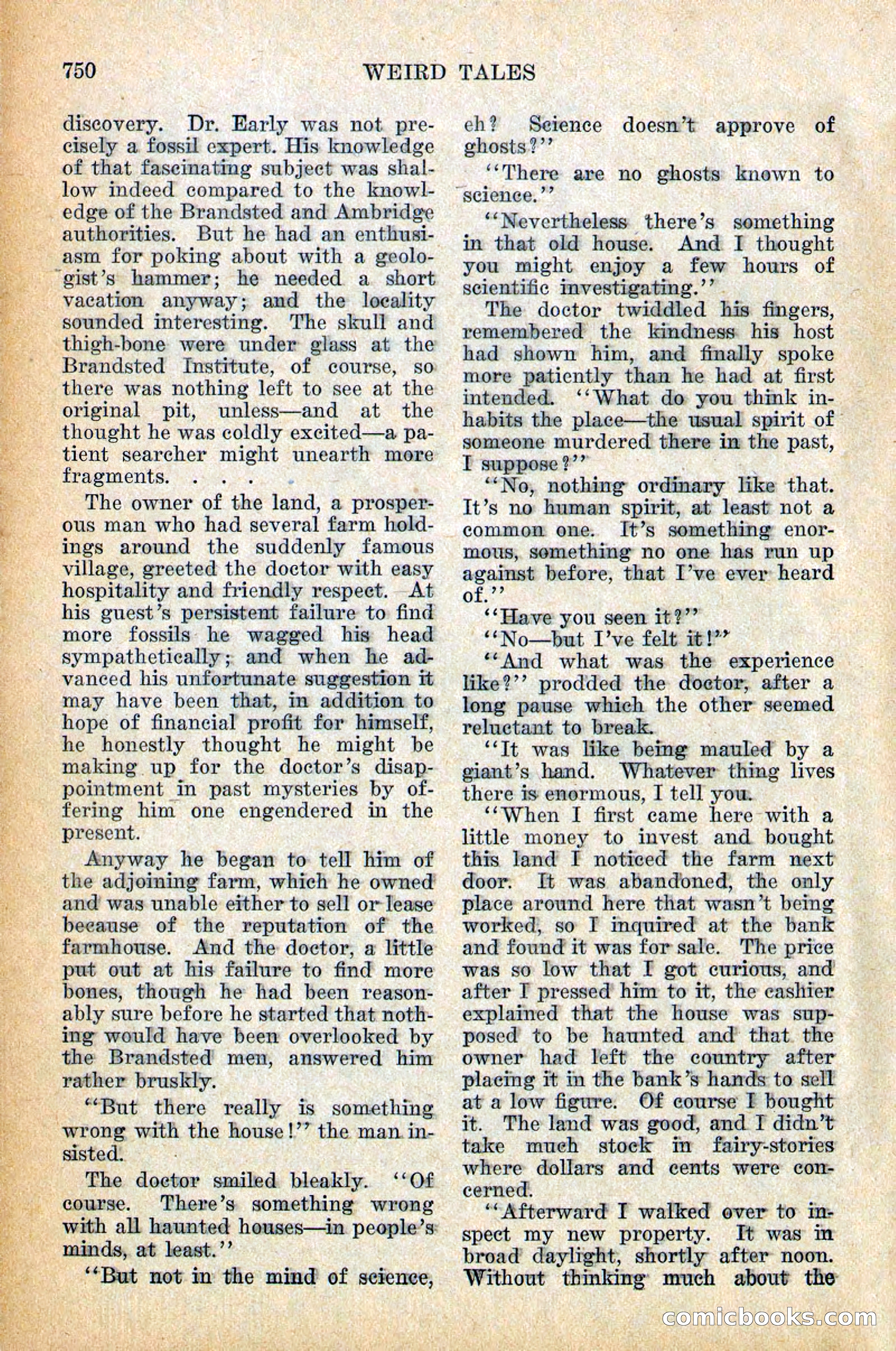 Weird Tales, December 1928 — page 32 of 148