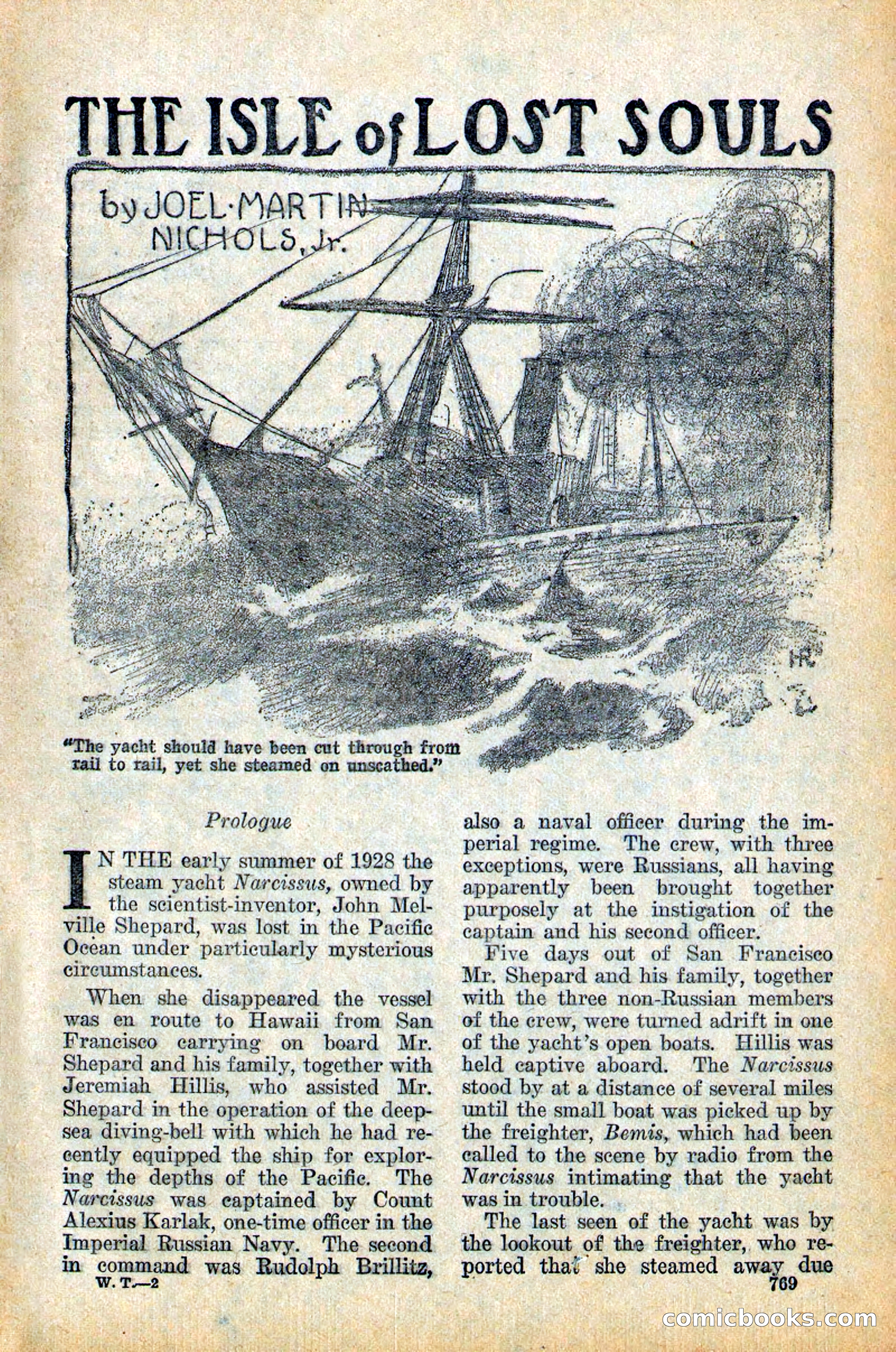 Weird Tales, December 1928 — page 51 of 148