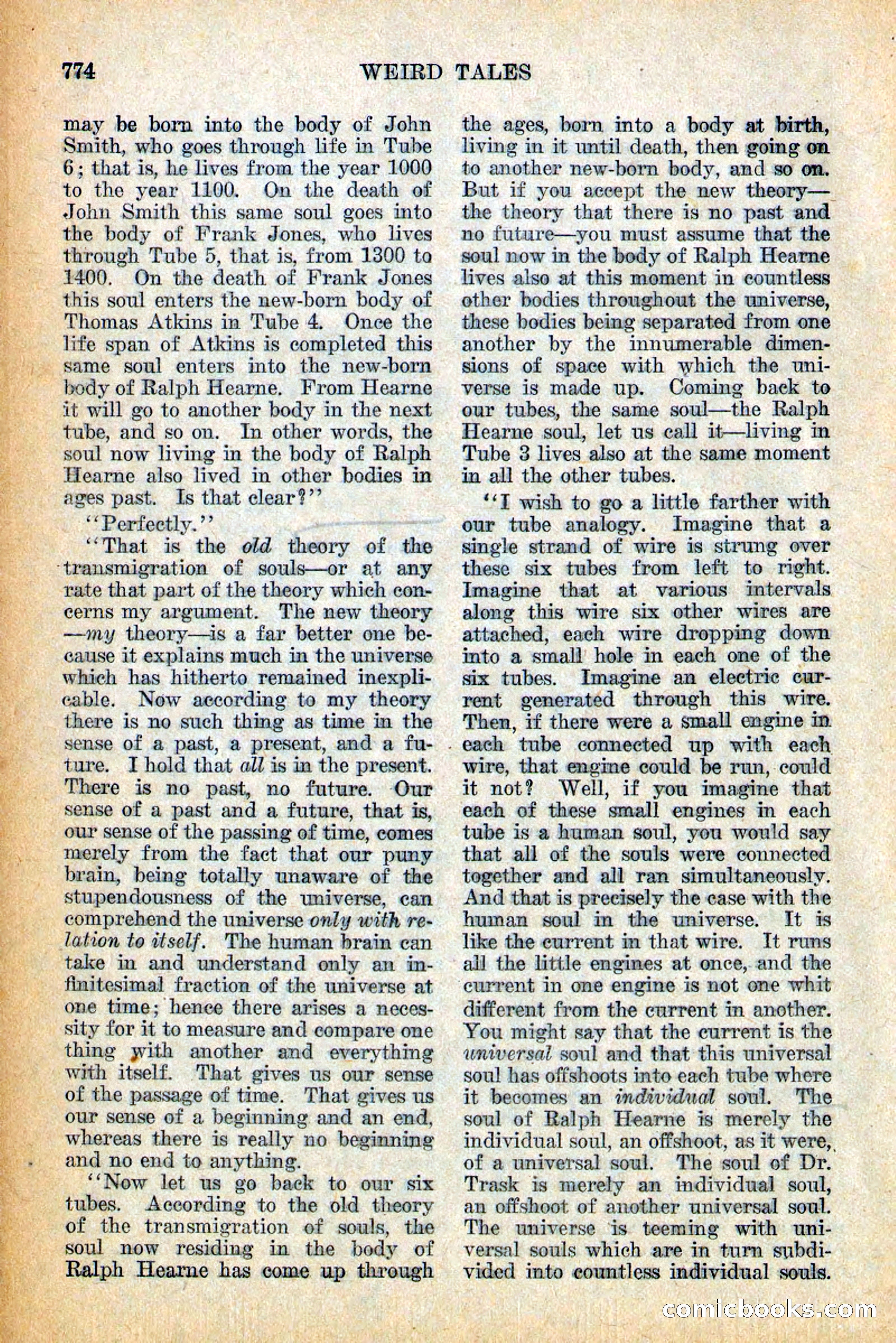 Weird Tales, December 1928 — page 56 of 148