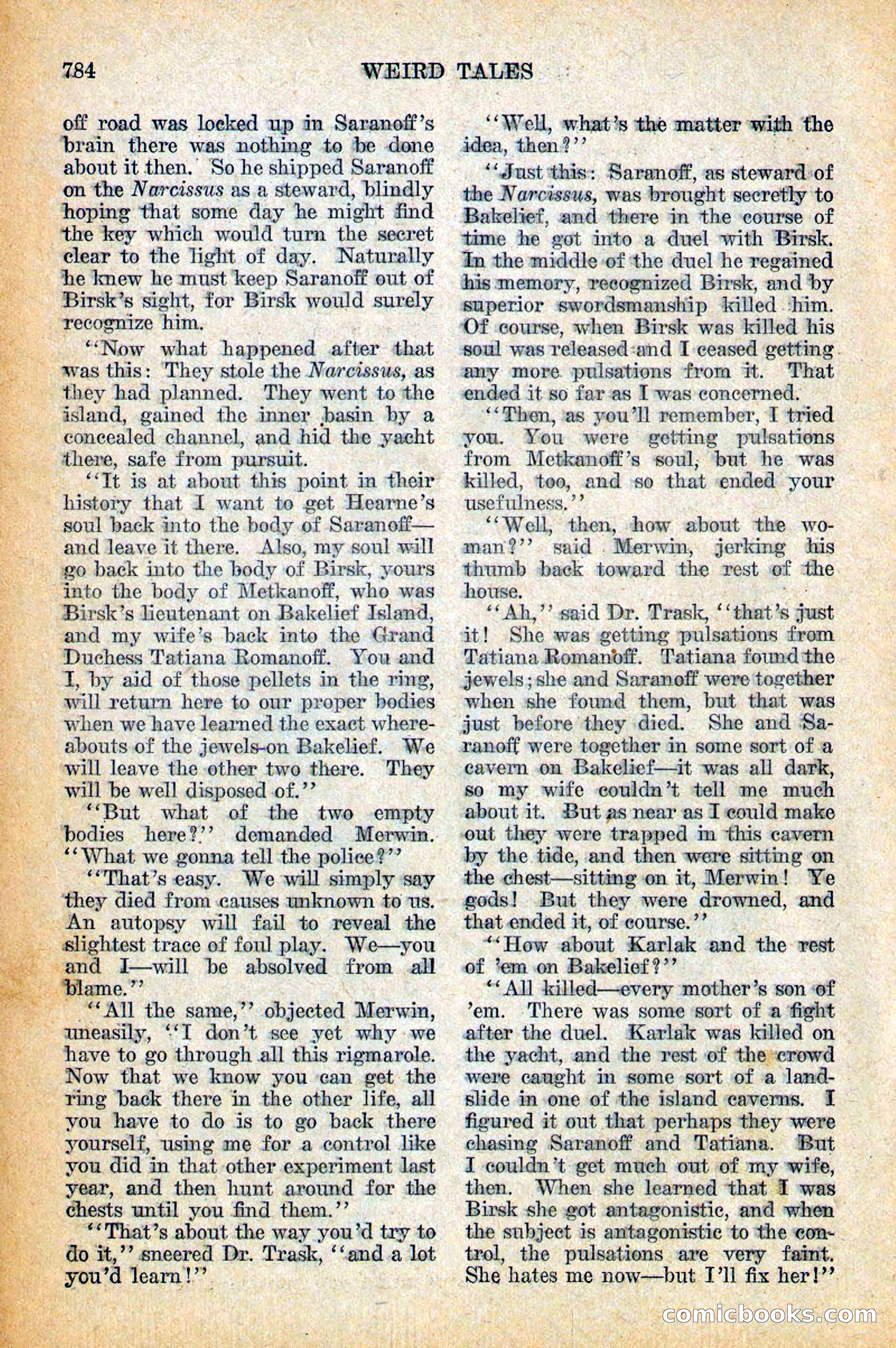 Weird Tales, December 1928 — page 66 of 148