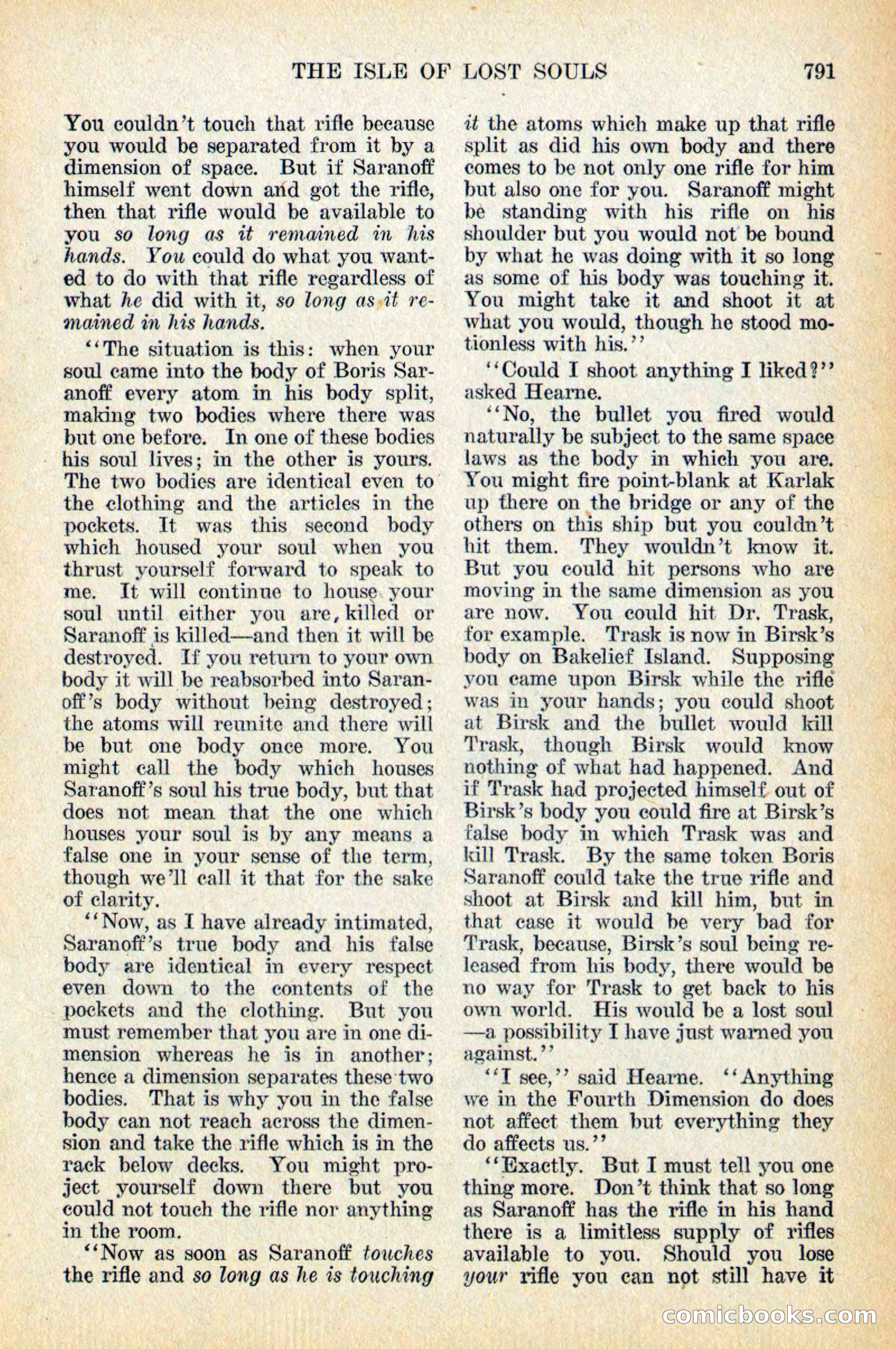 Weird Tales, December 1928 — page 73 of 148