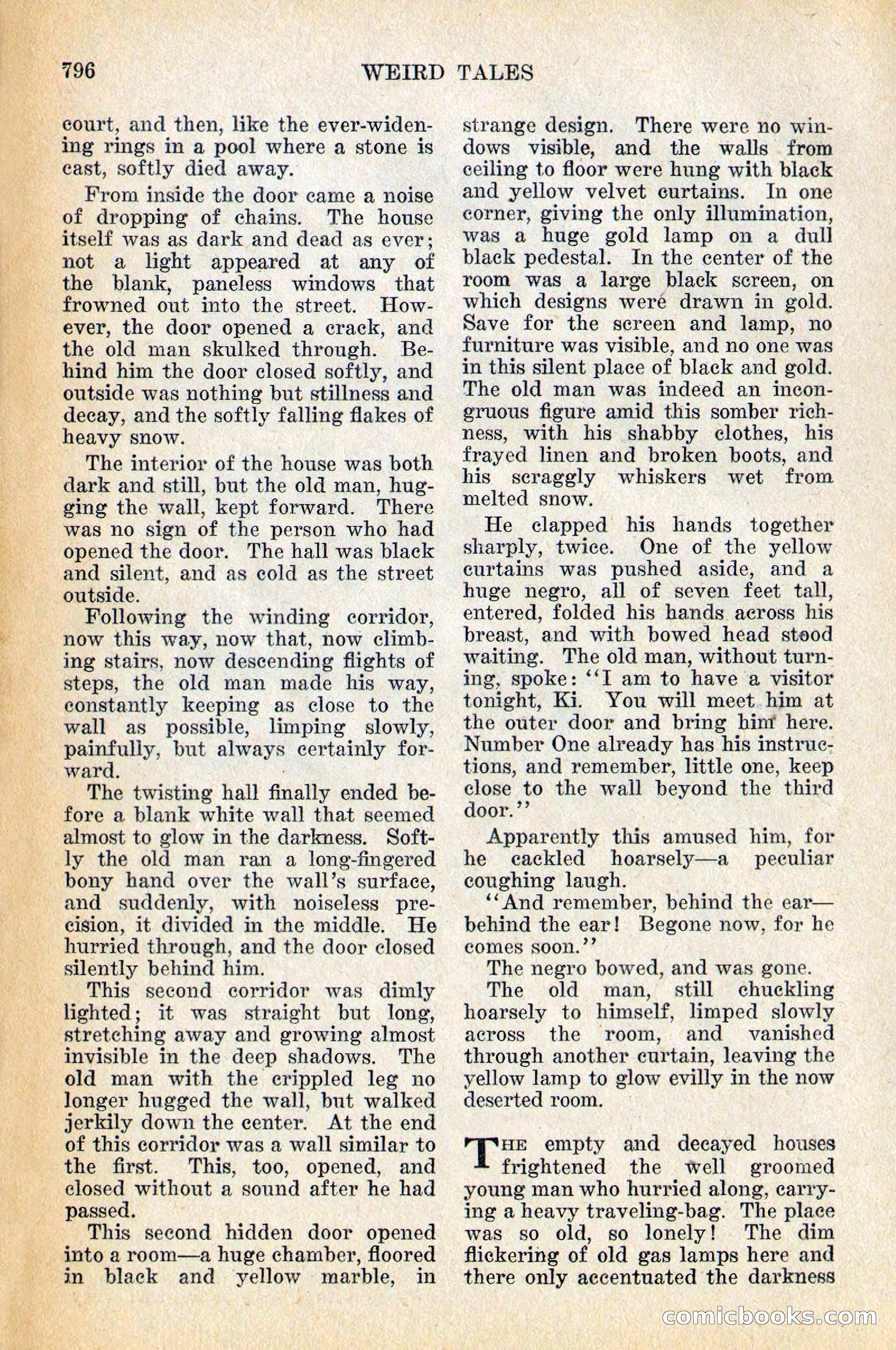 Weird Tales, December 1928 — page 78 of 148