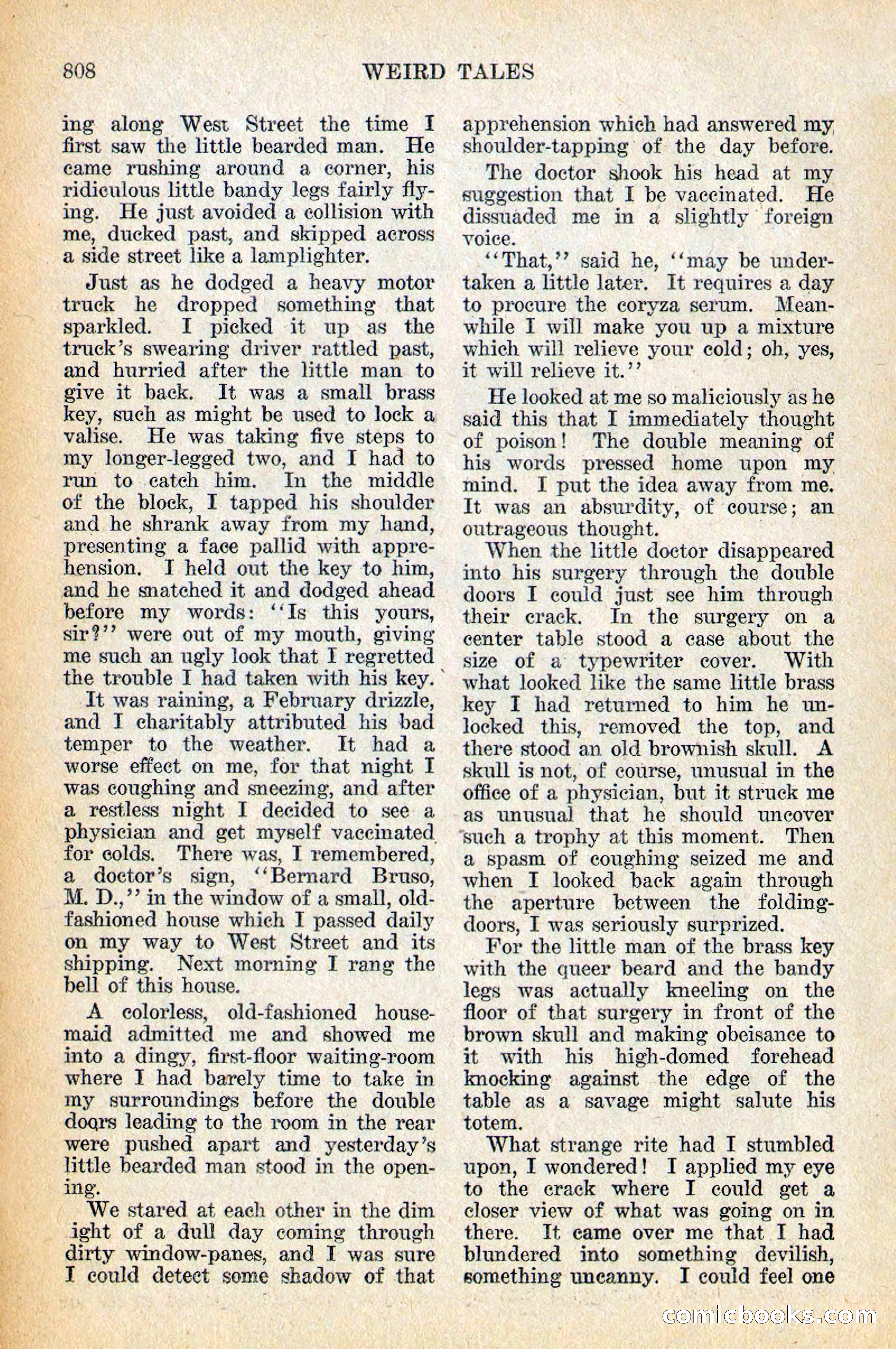 Weird Tales, December 1928 — page 90 of 148
