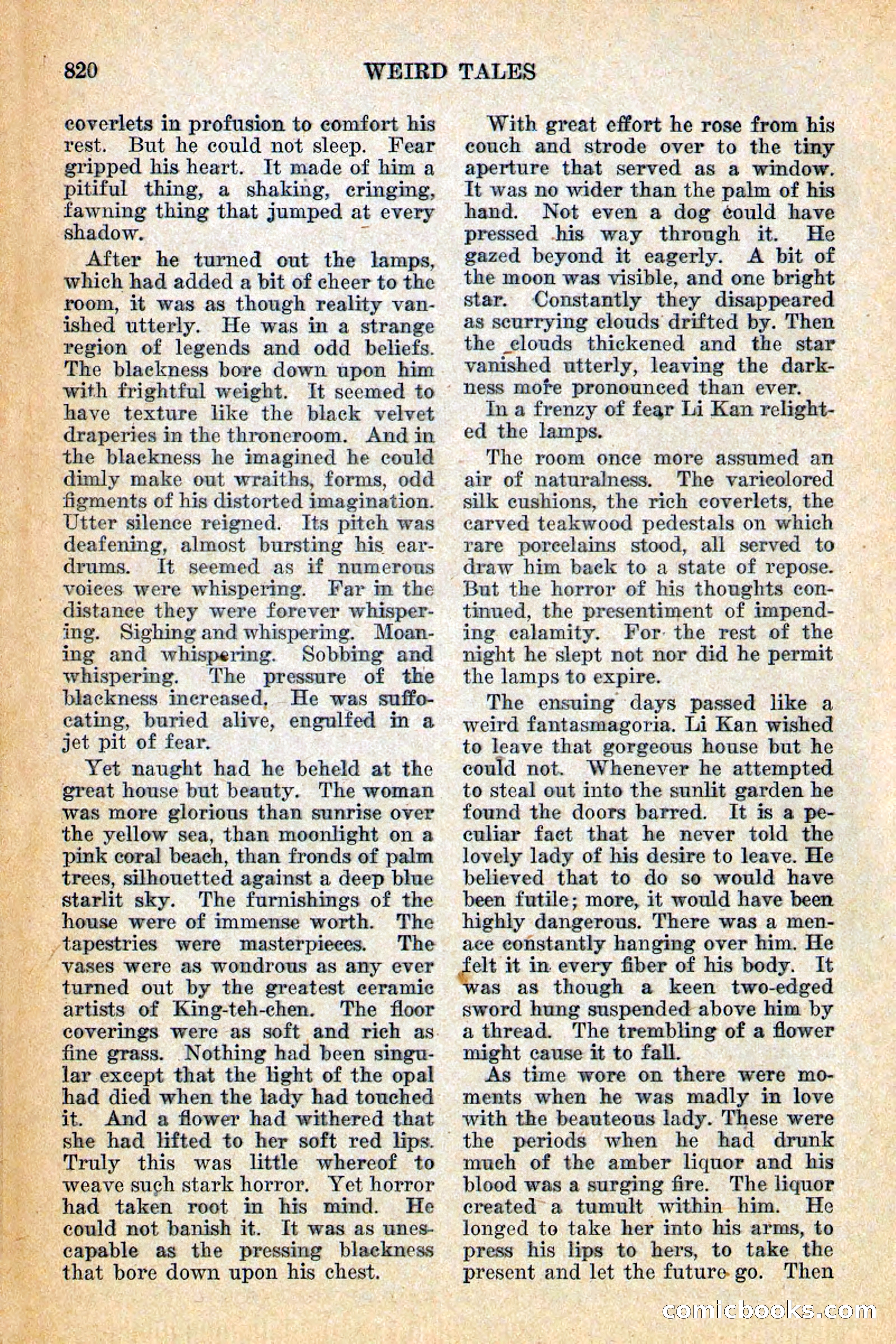 Weird Tales, December 1928 — page 102 of 148