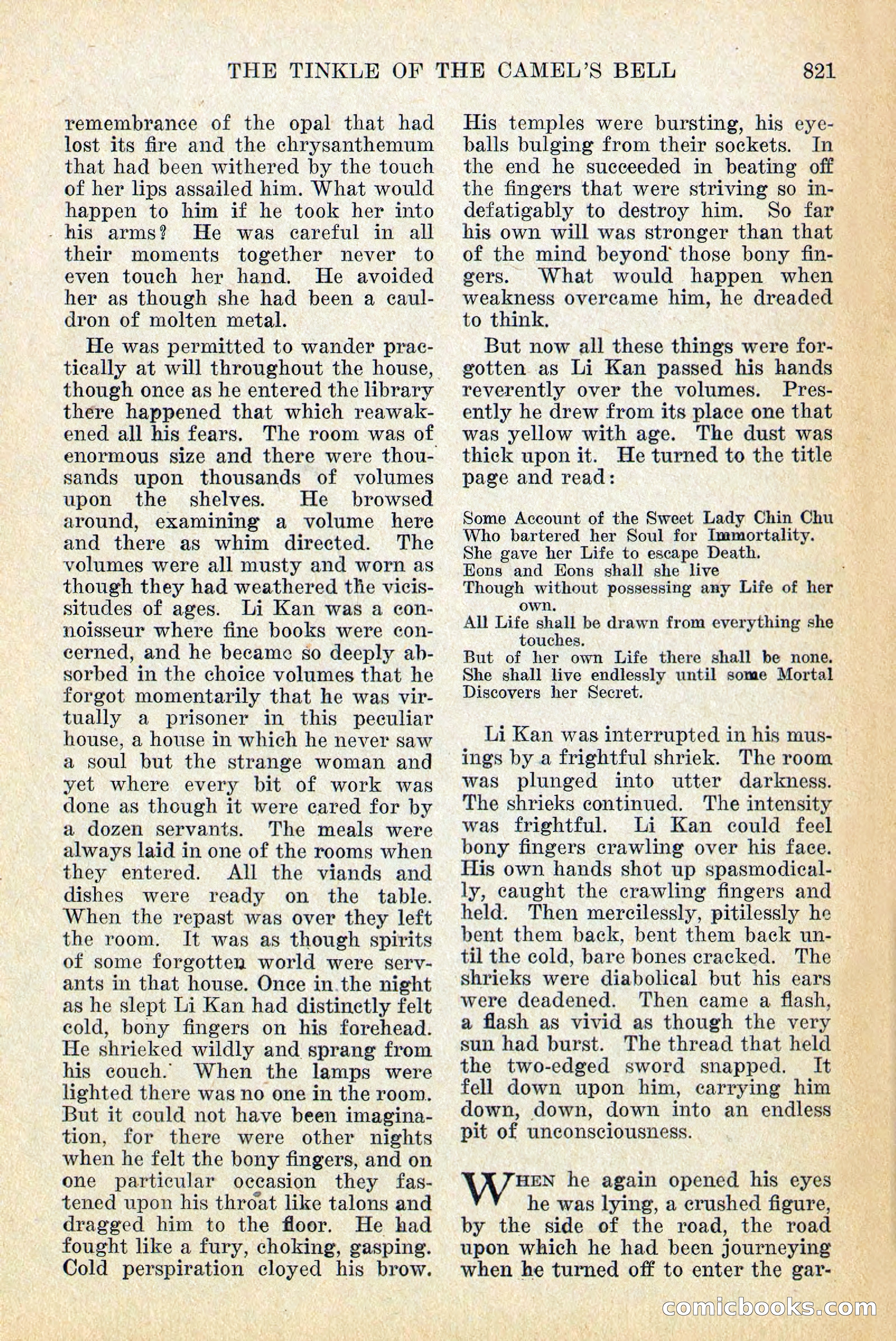 Weird Tales, December 1928 — page 103 of 148