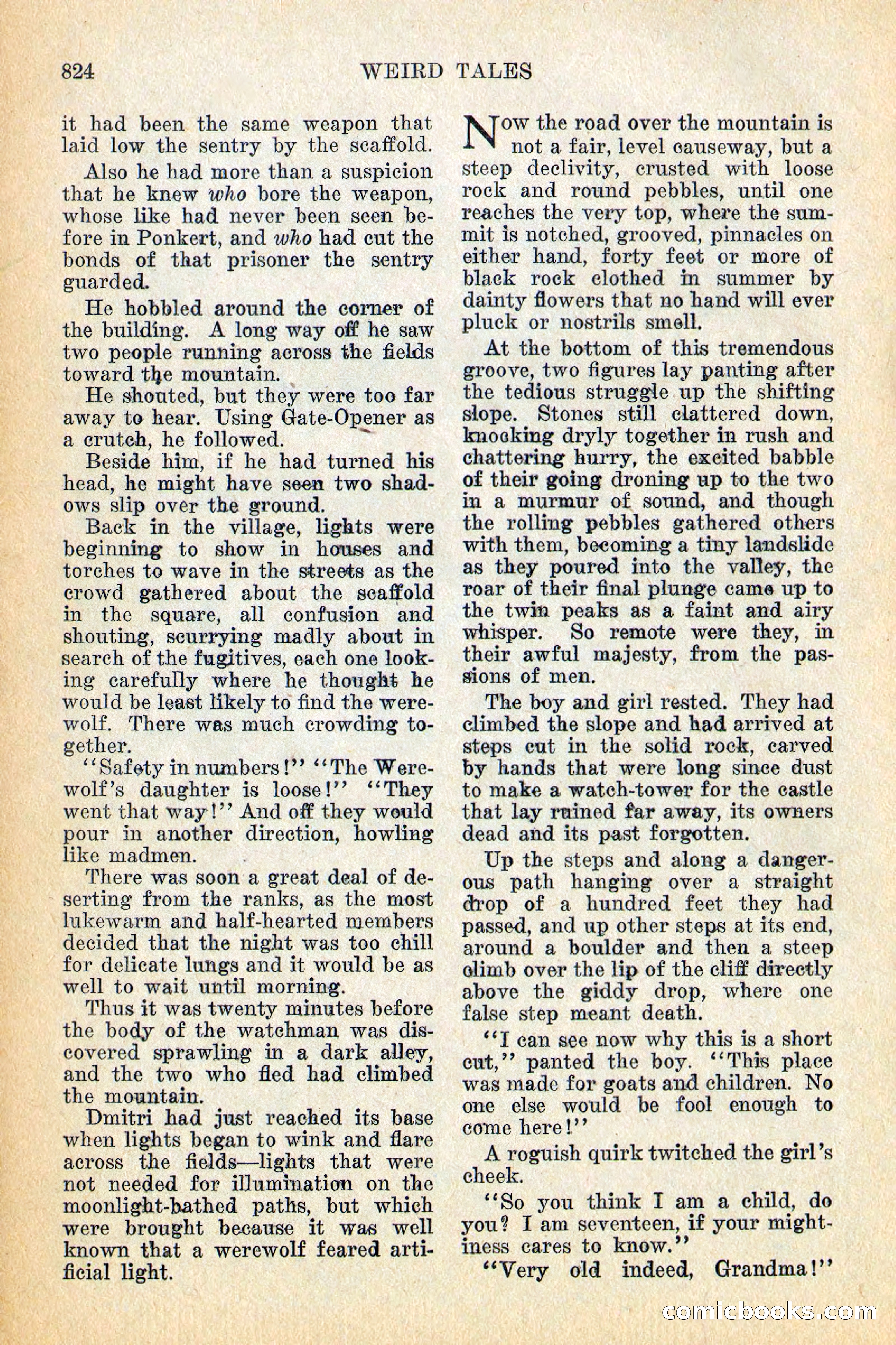 Weird Tales, December 1928 — page 106 of 148
