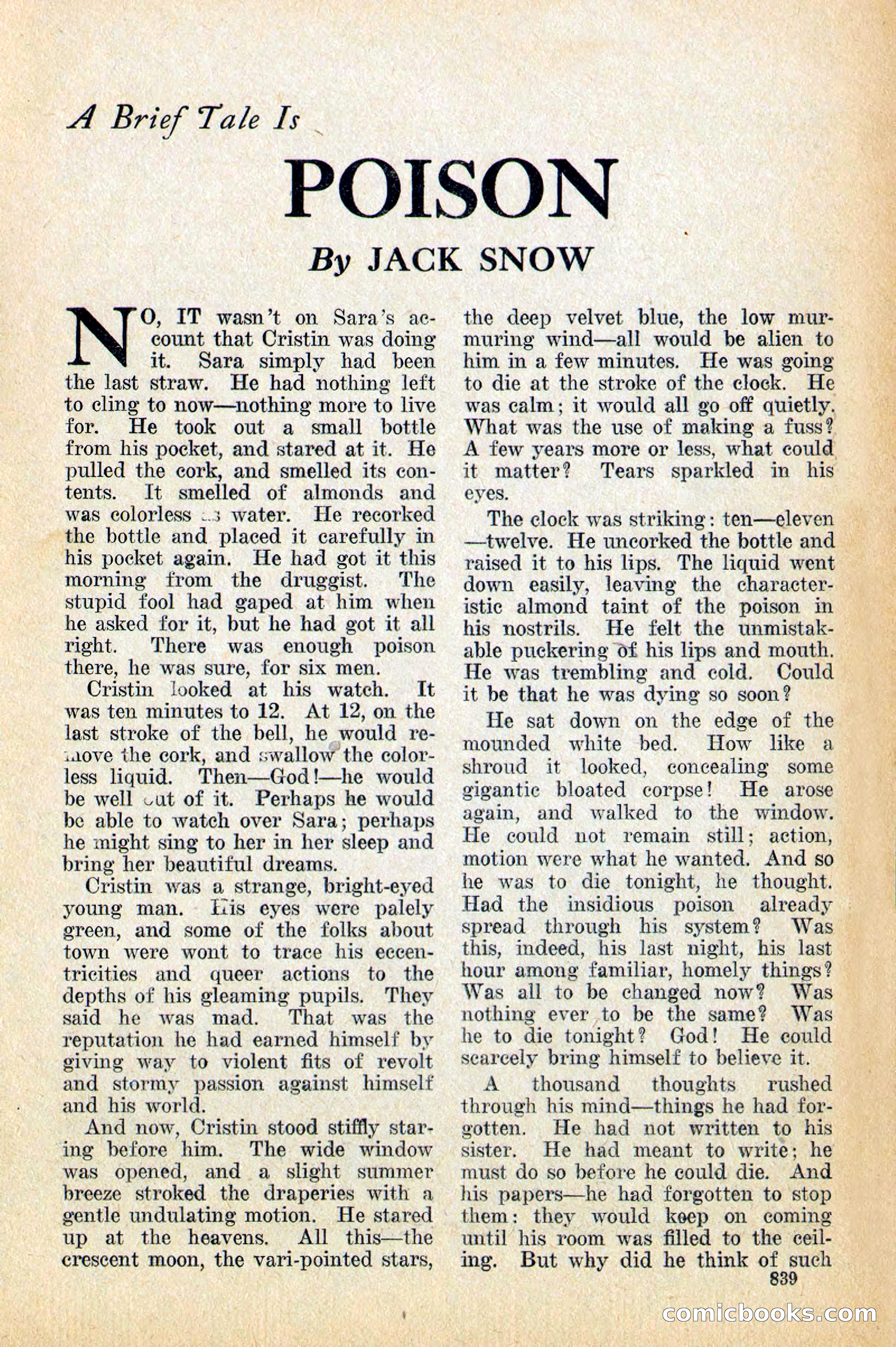 Weird Tales, December 1928 — page 121 of 148