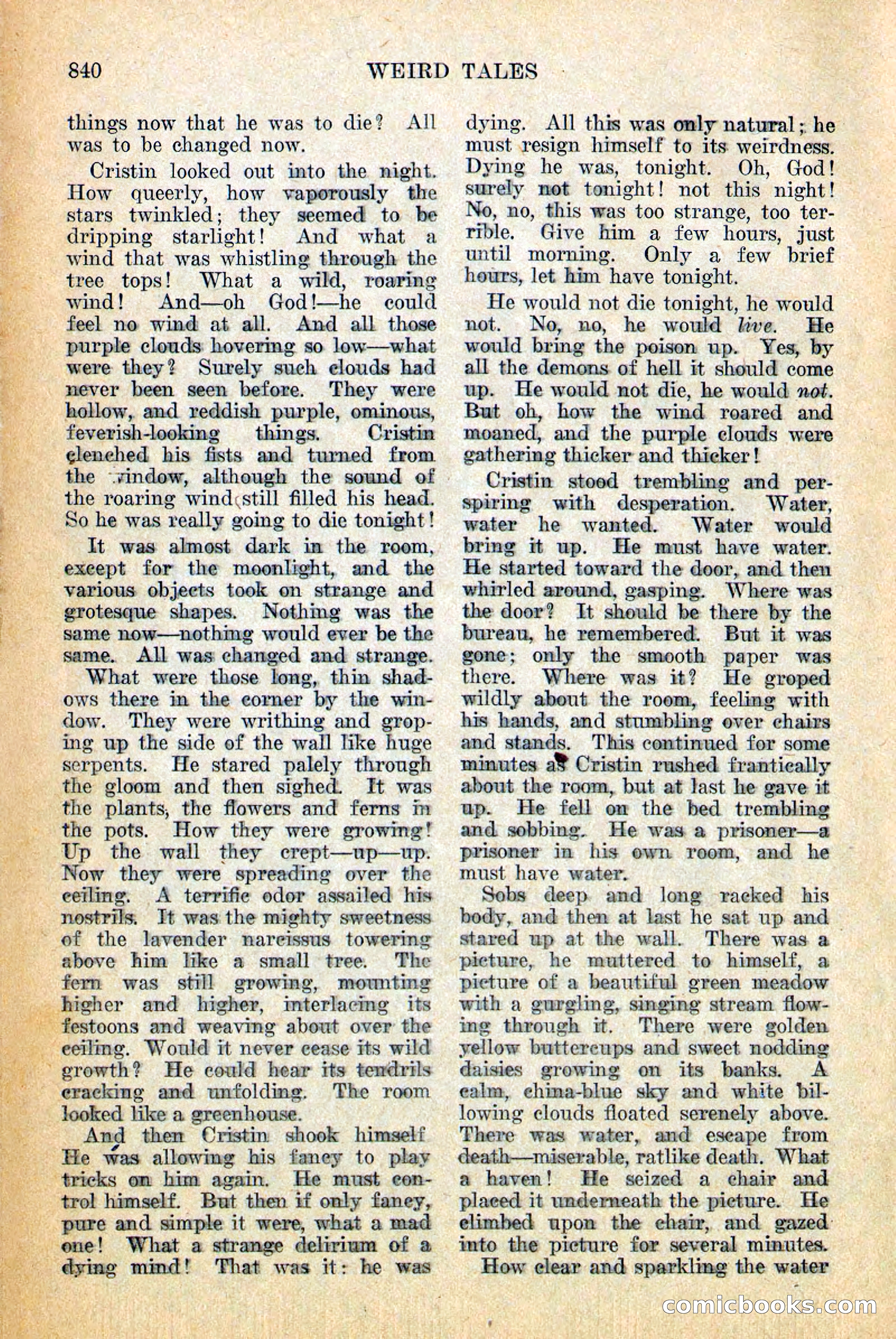 Weird Tales, December 1928 — page 122 of 148