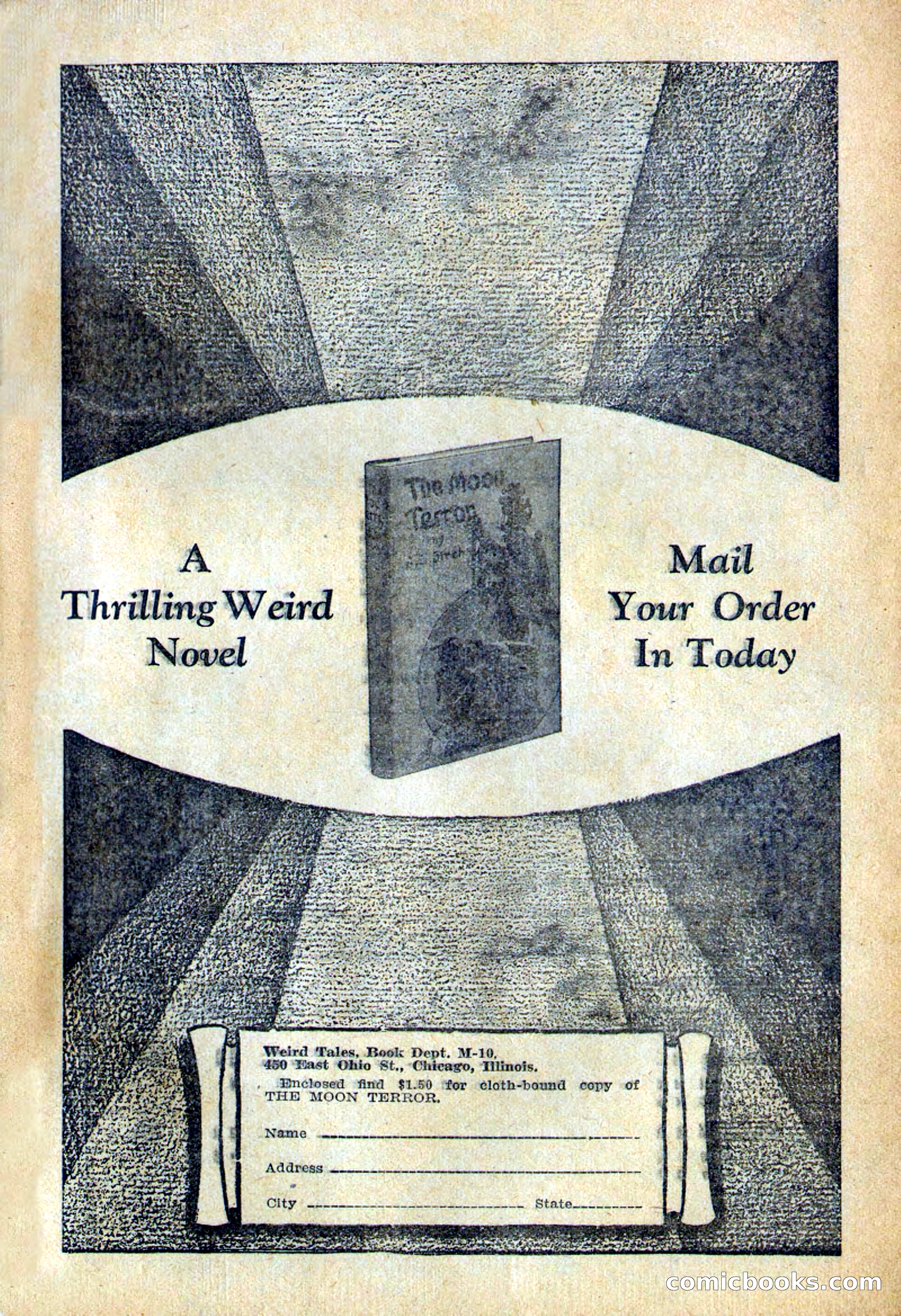 Weird Tales, Vol. 12, No. 6 — page 3 of 148