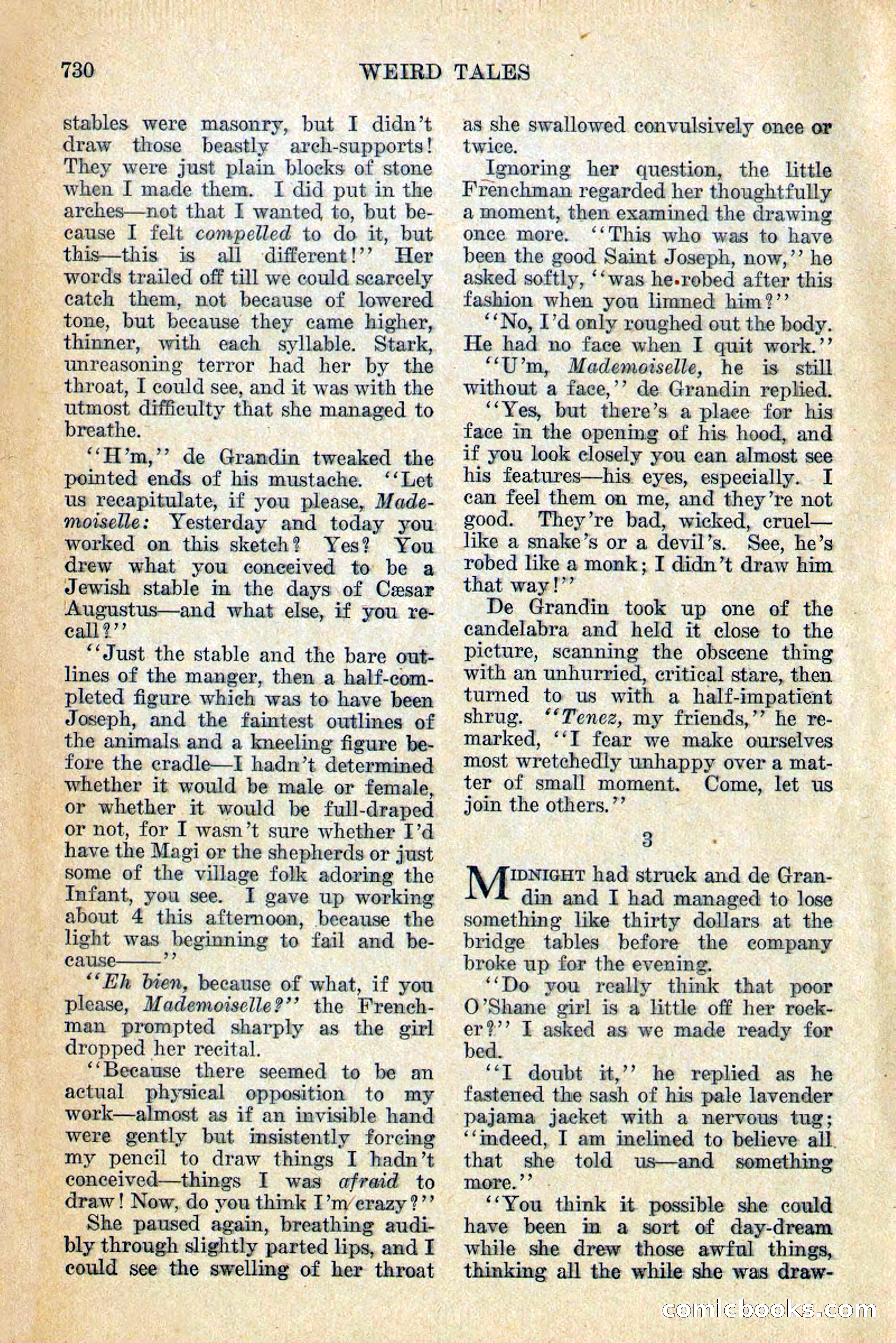 Weird Tales, Vol. 12, No. 6 — page 12 of 148