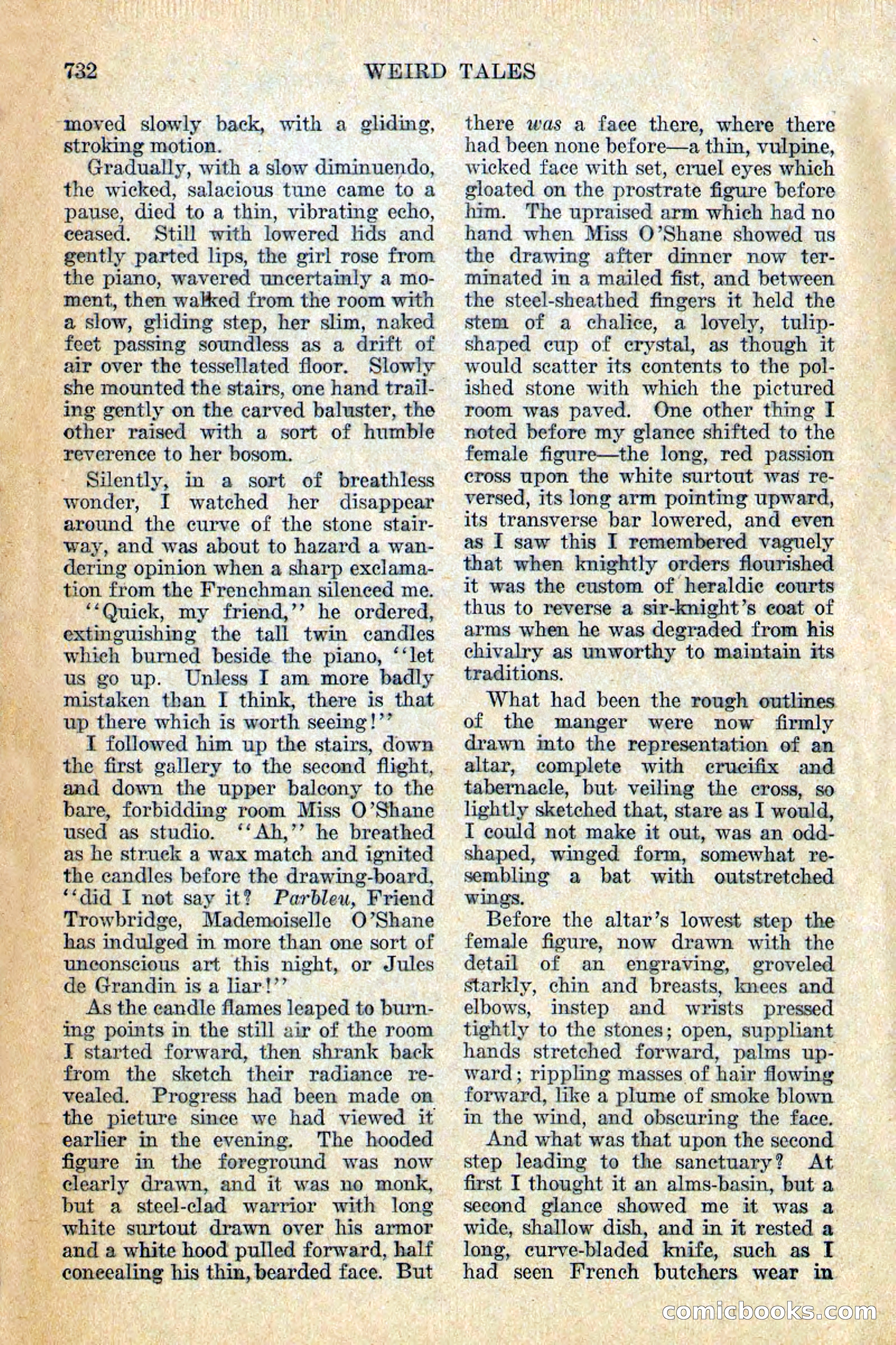 Weird Tales, Vol. 12, No. 6 — page 14 of 148