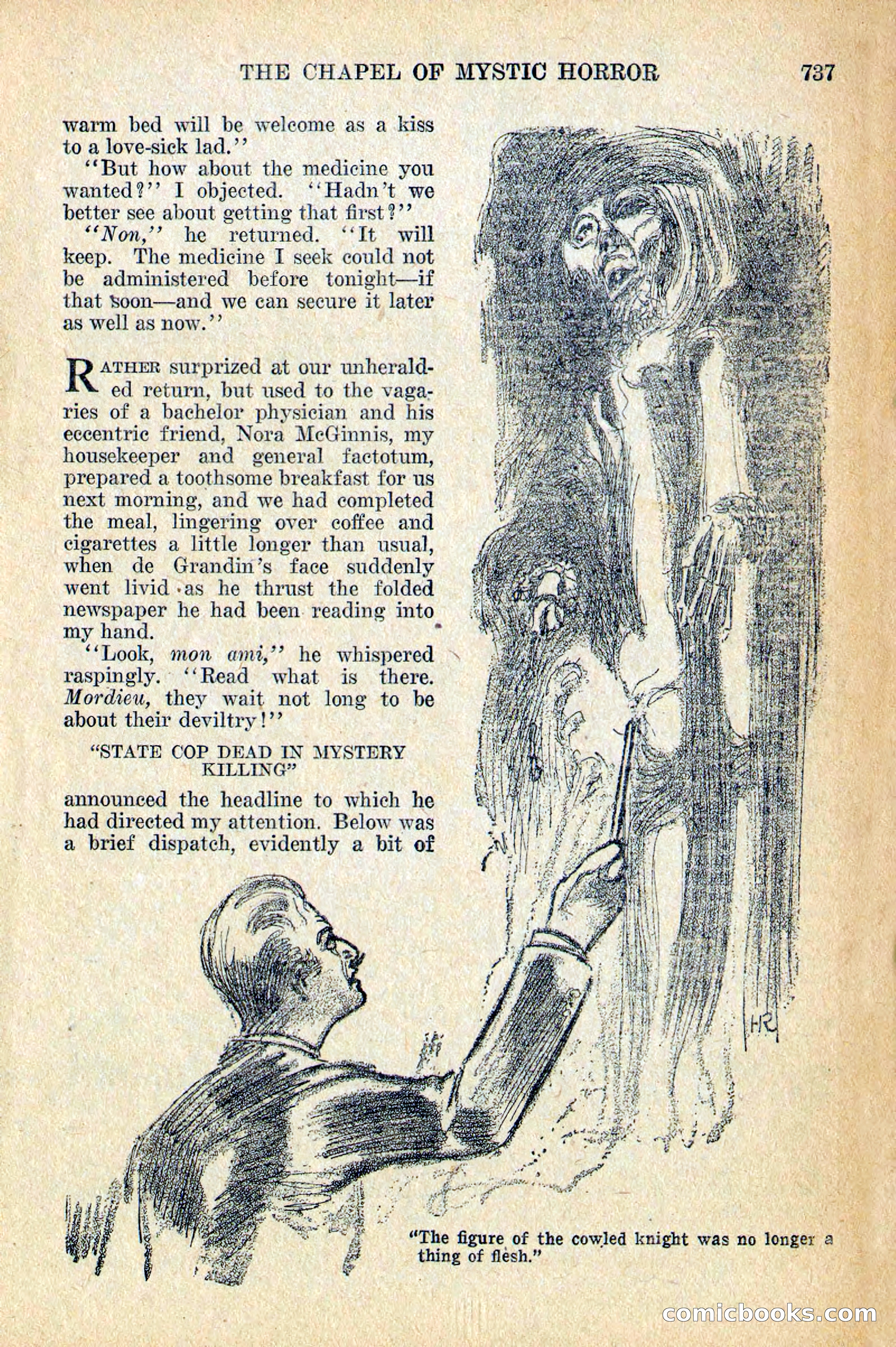 Weird Tales, Vol. 12, No. 6 — page 19 of 148