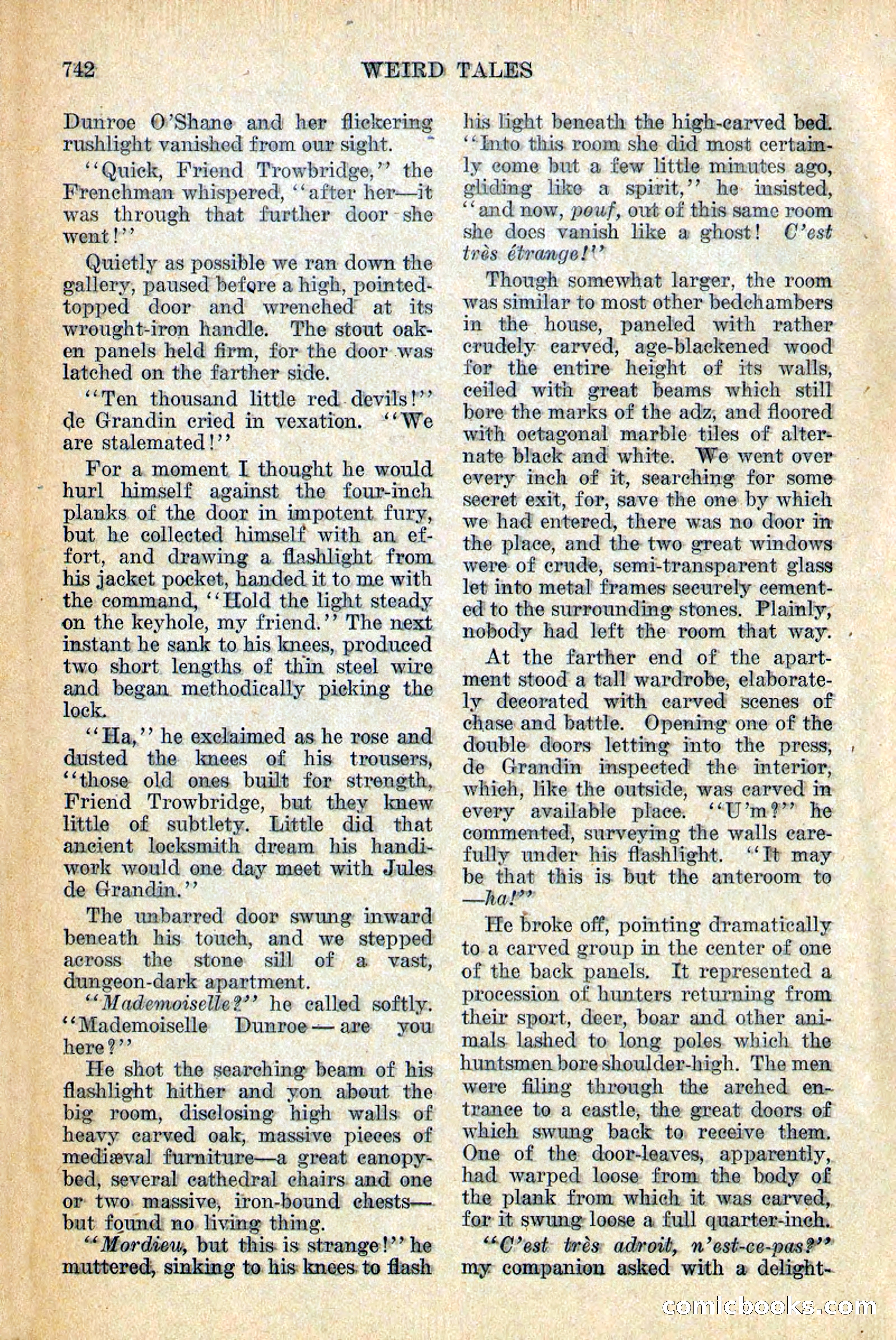 Weird Tales, Vol. 12, No. 6 — page 24 of 148