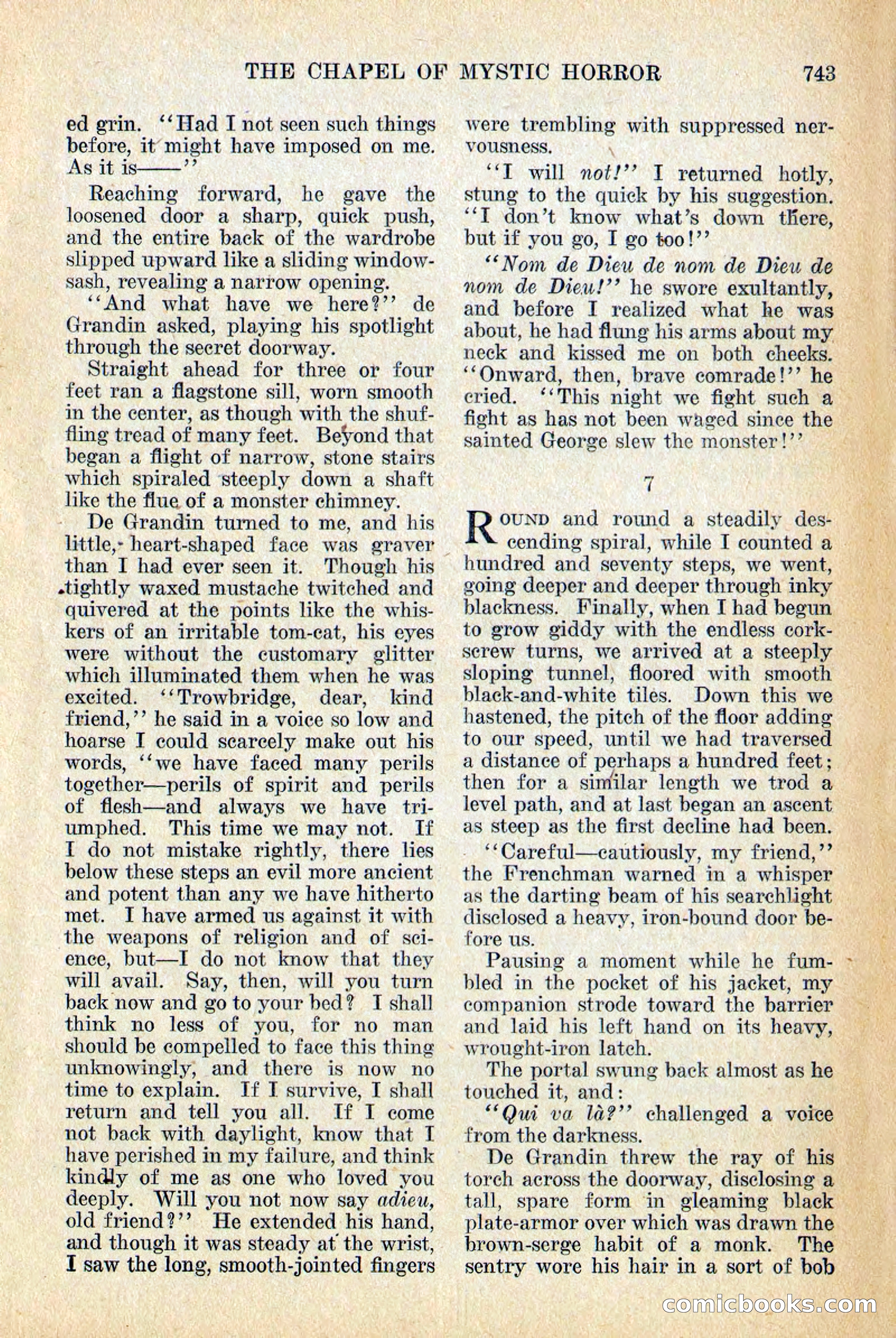 Weird Tales, Vol. 12, No. 6 — page 25 of 148