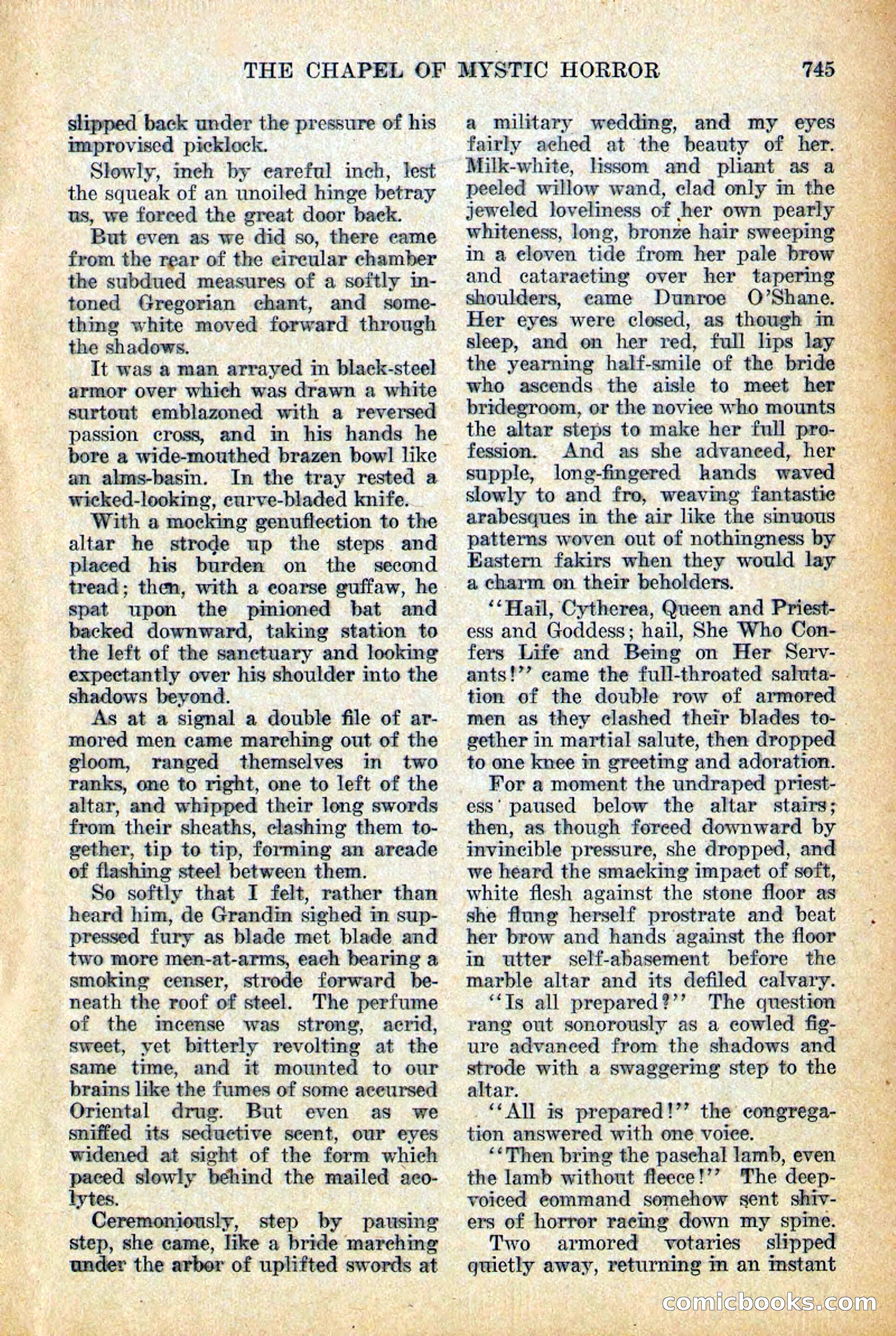 Weird Tales, Vol. 12, No. 6 — page 27 of 148