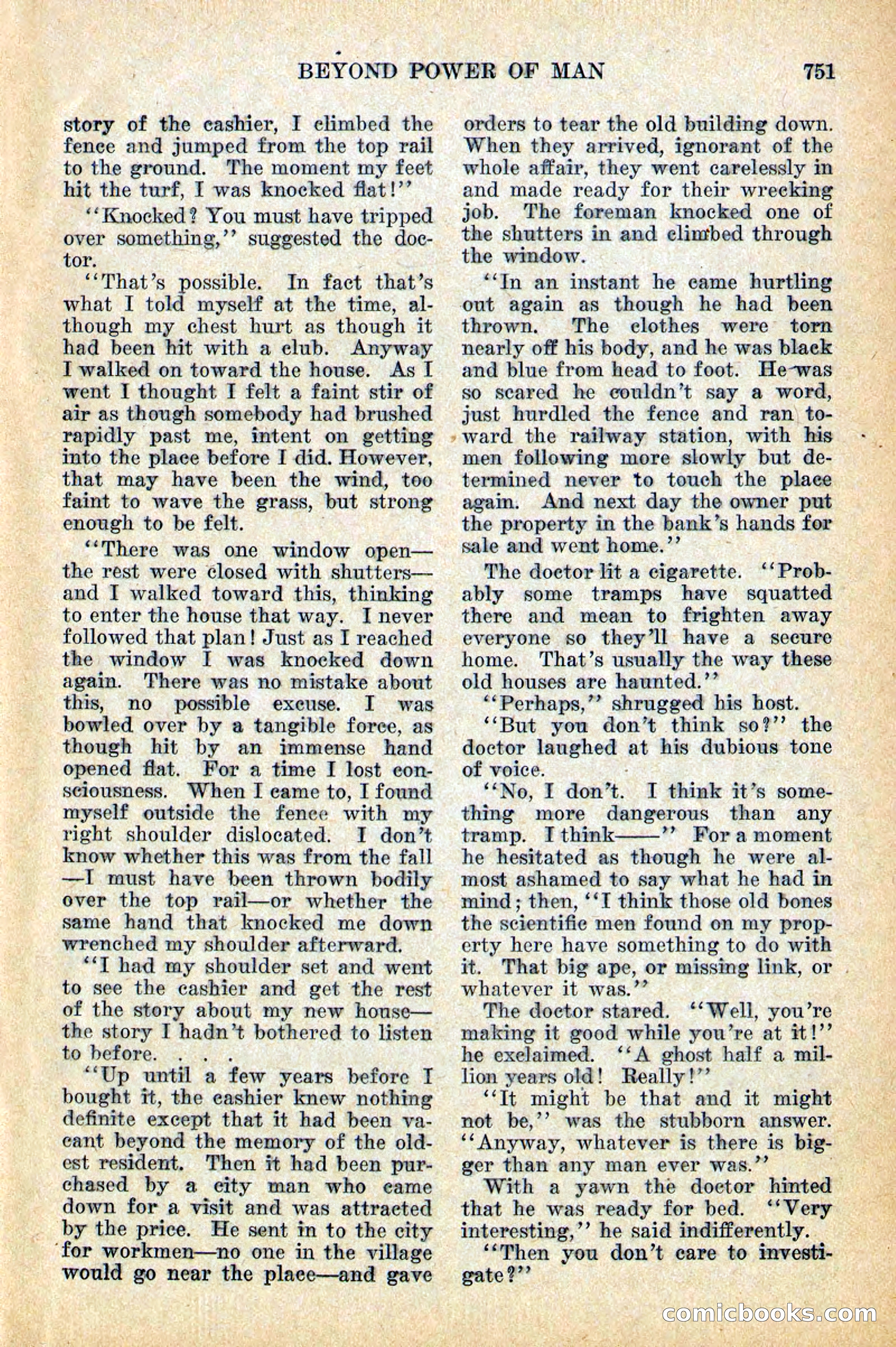 Weird Tales, Vol. 12, No. 6 — page 33 of 148
