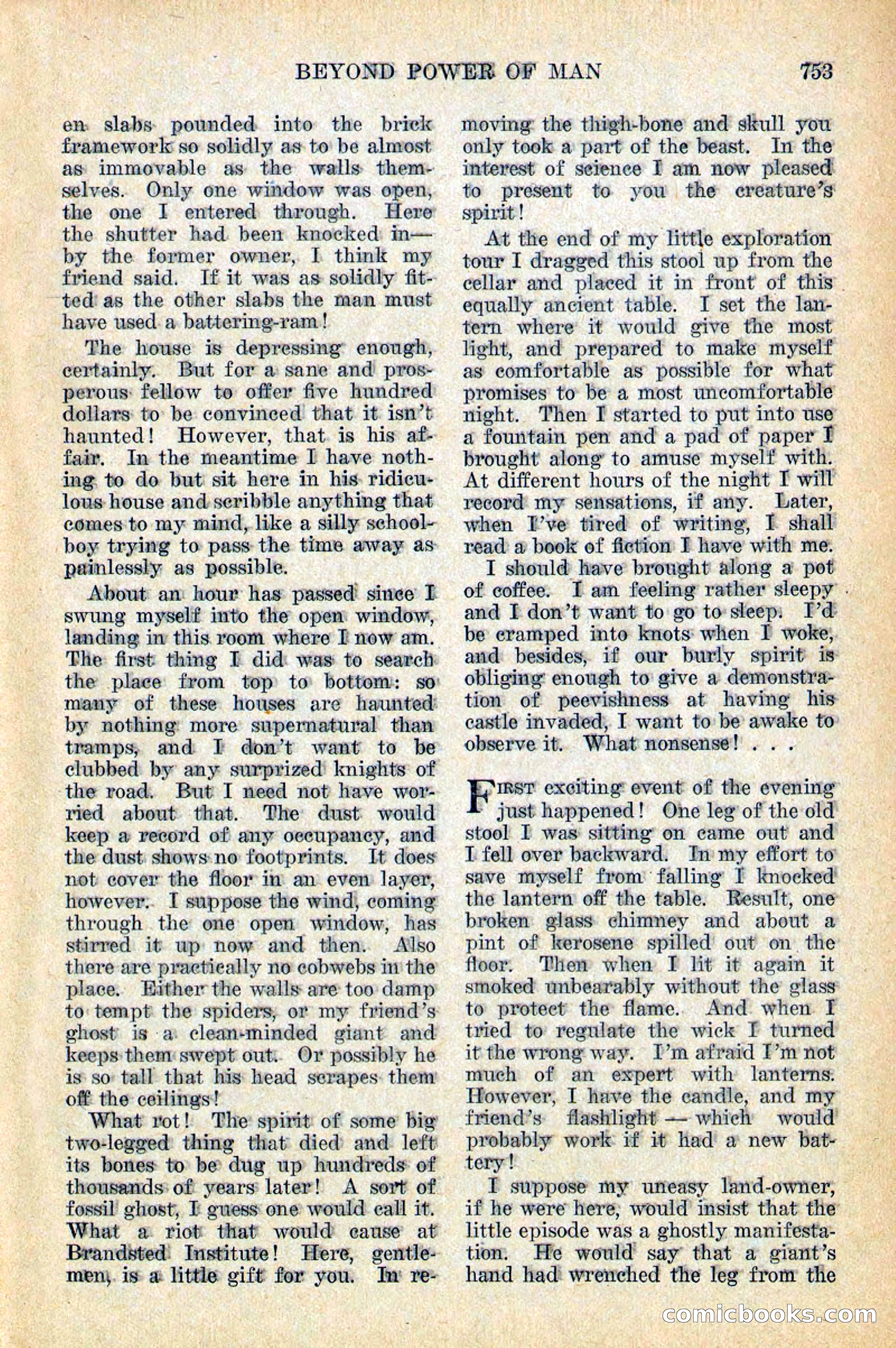 Weird Tales, Vol. 12, No. 6 — page 35 of 148