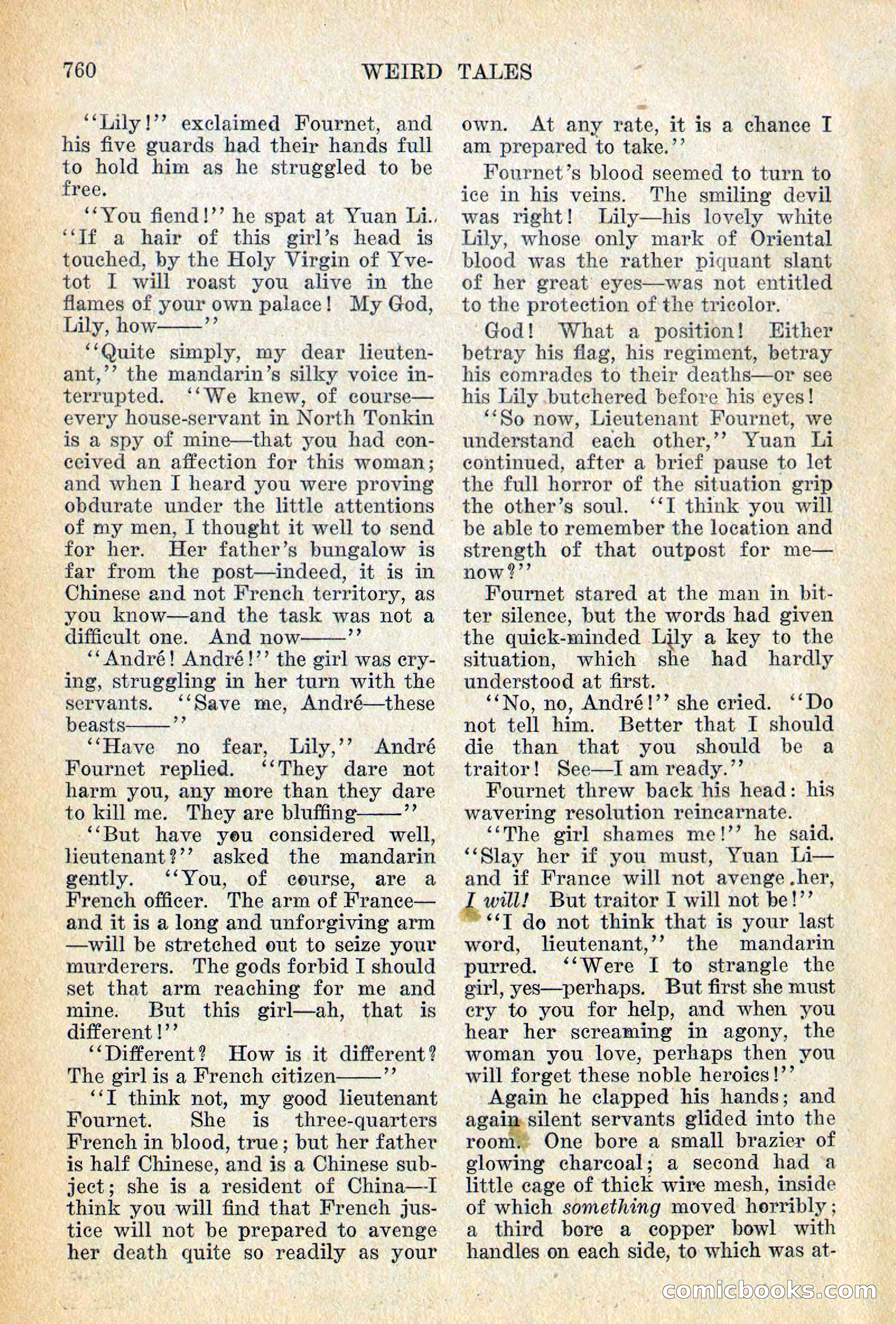 Weird Tales, Vol. 12, No. 6 — page 42 of 148