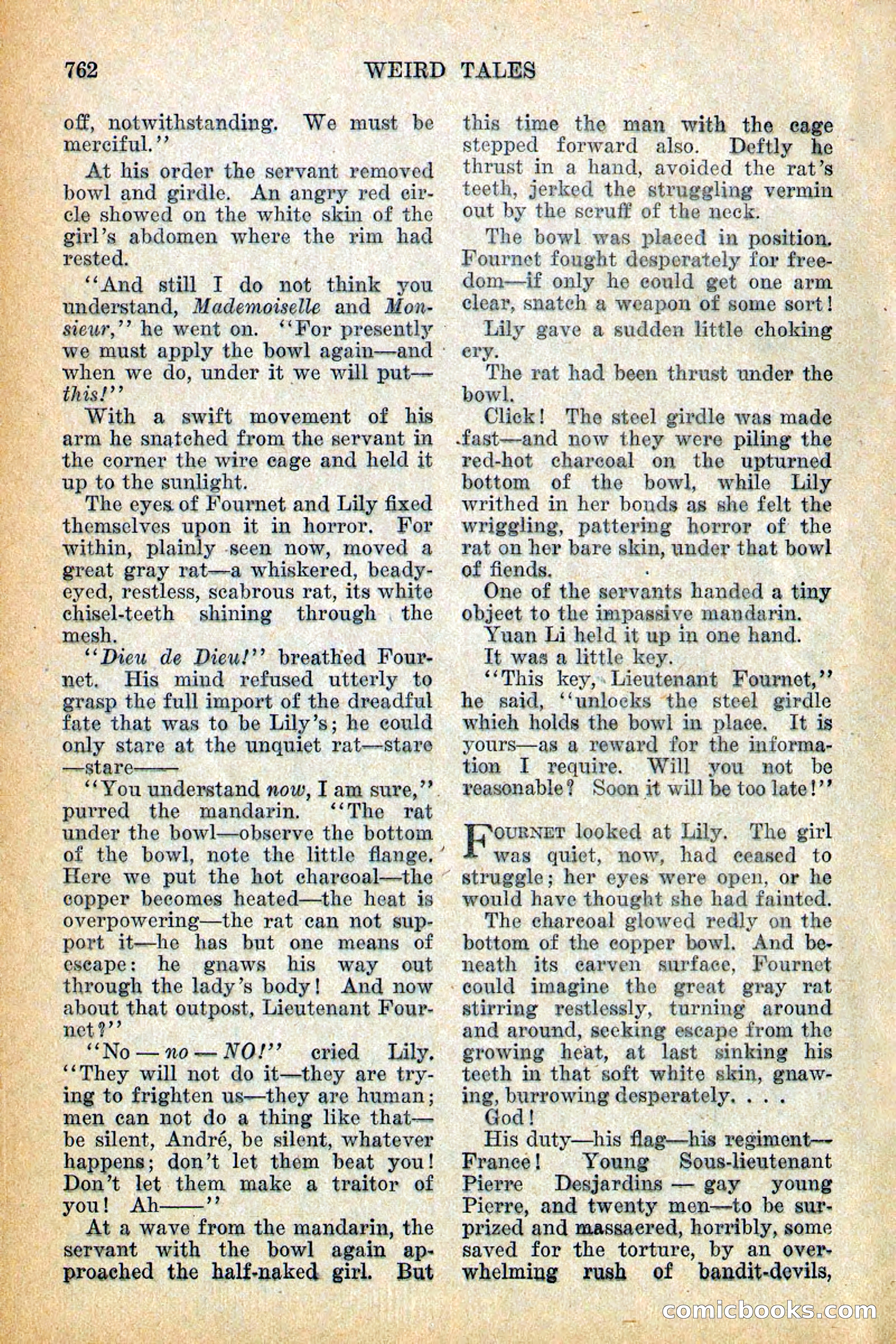Weird Tales, Vol. 12, No. 6 — page 44 of 148