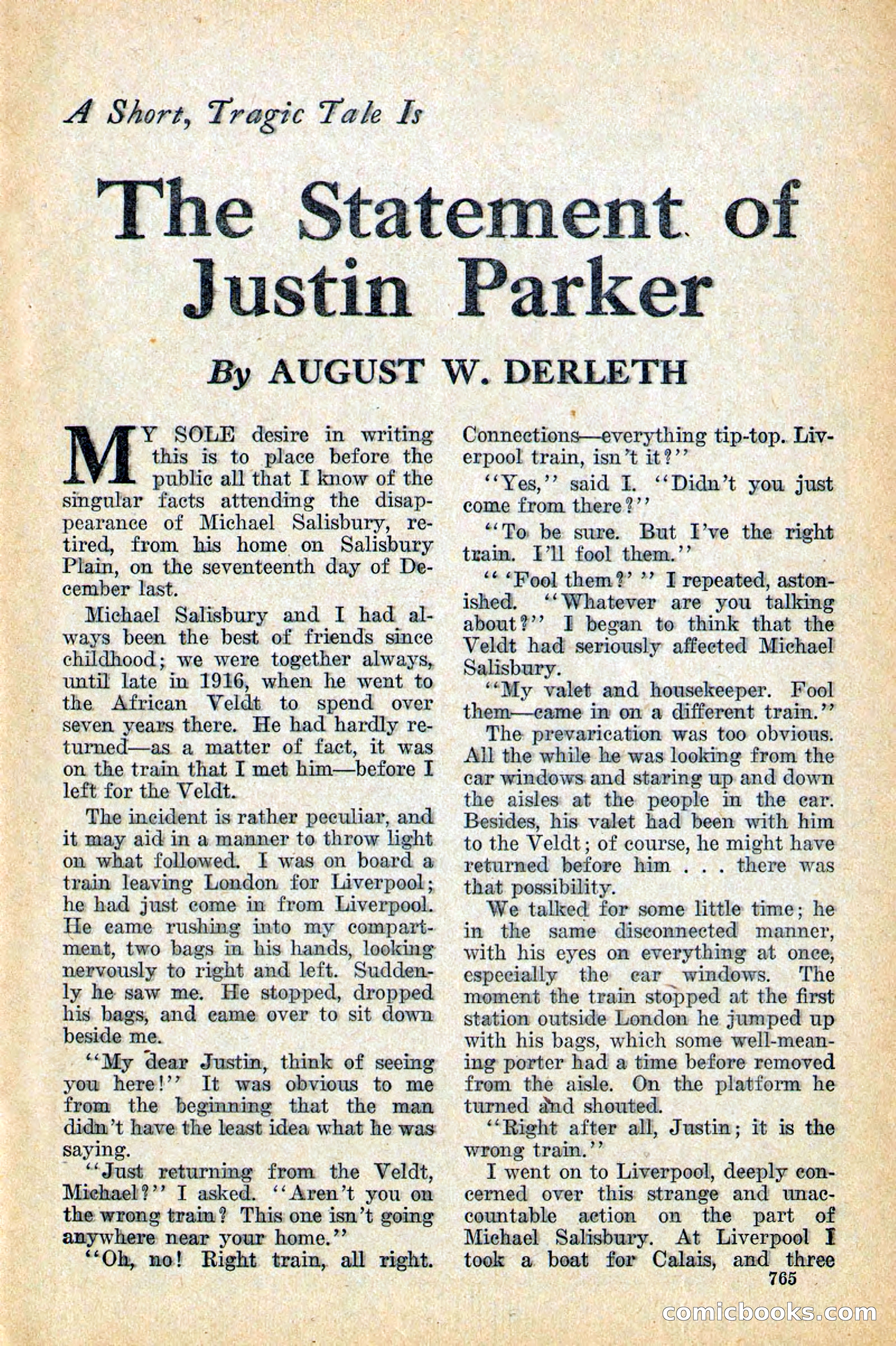 Weird Tales, Vol. 12, No. 6 — page 47 of 148