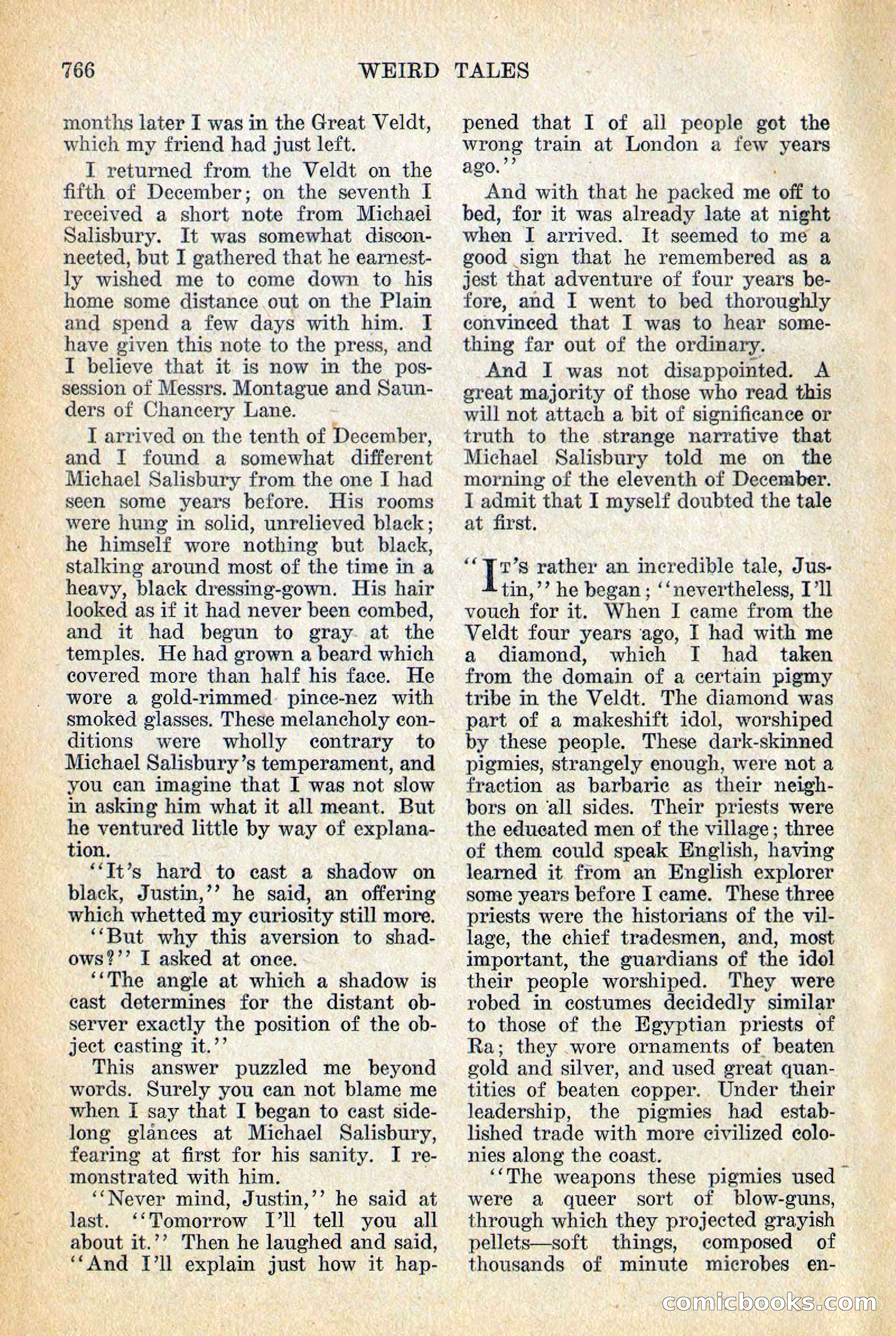 Weird Tales, Vol. 12, No. 6 — page 48 of 148