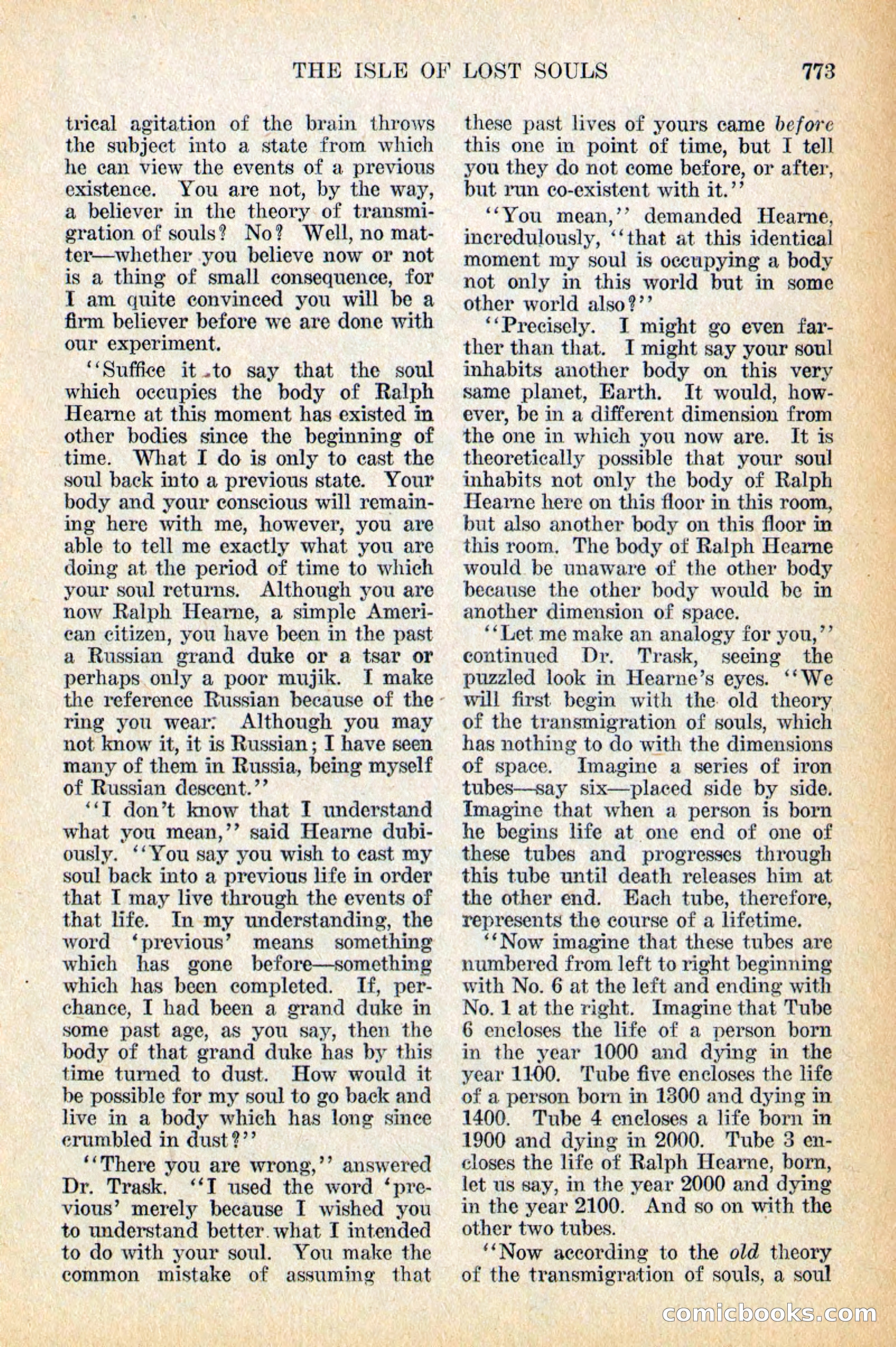 Weird Tales, Vol. 12, No. 6 — page 55 of 148