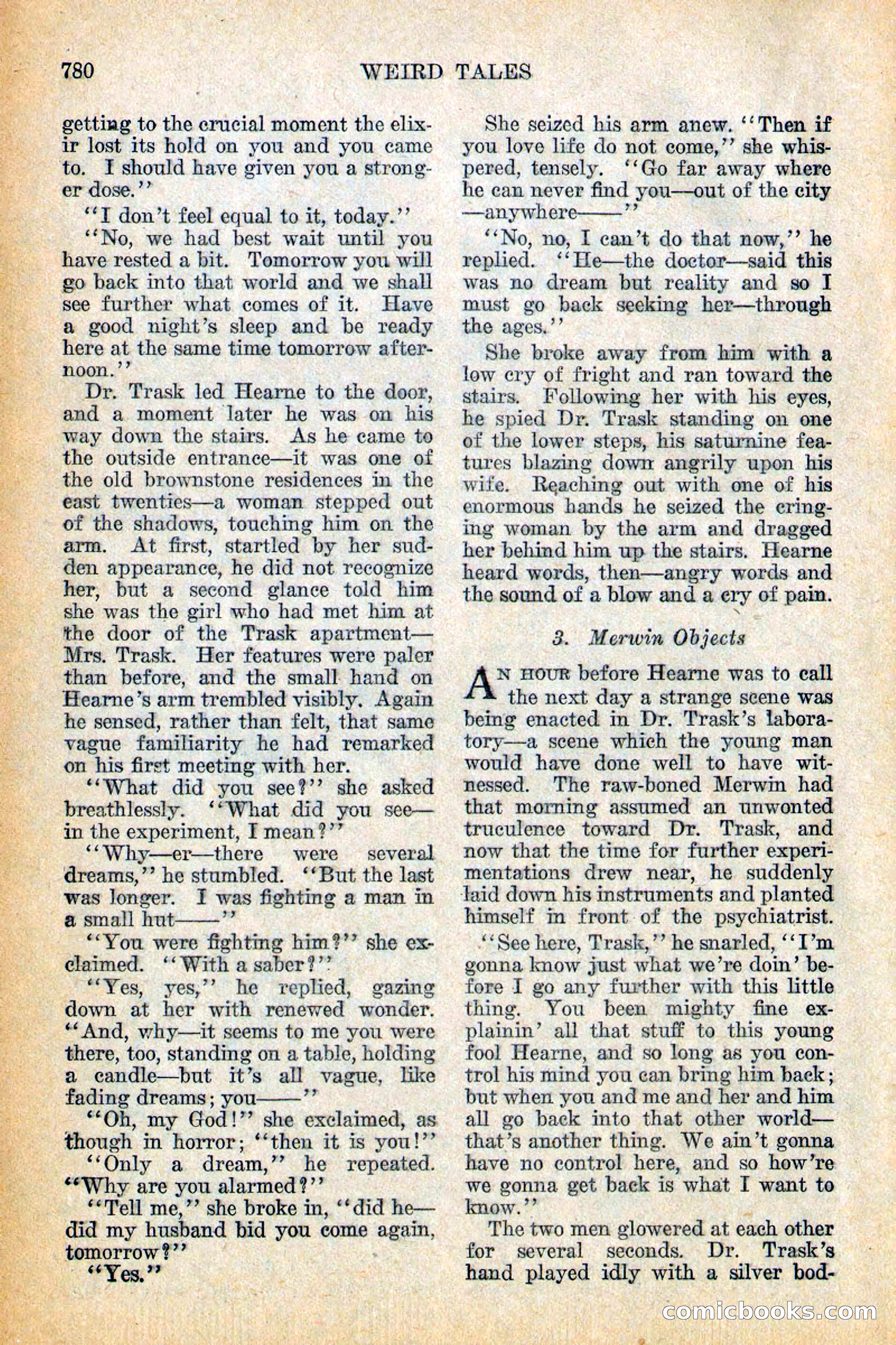 Weird Tales, Vol. 12, No. 6 — page 62 of 148