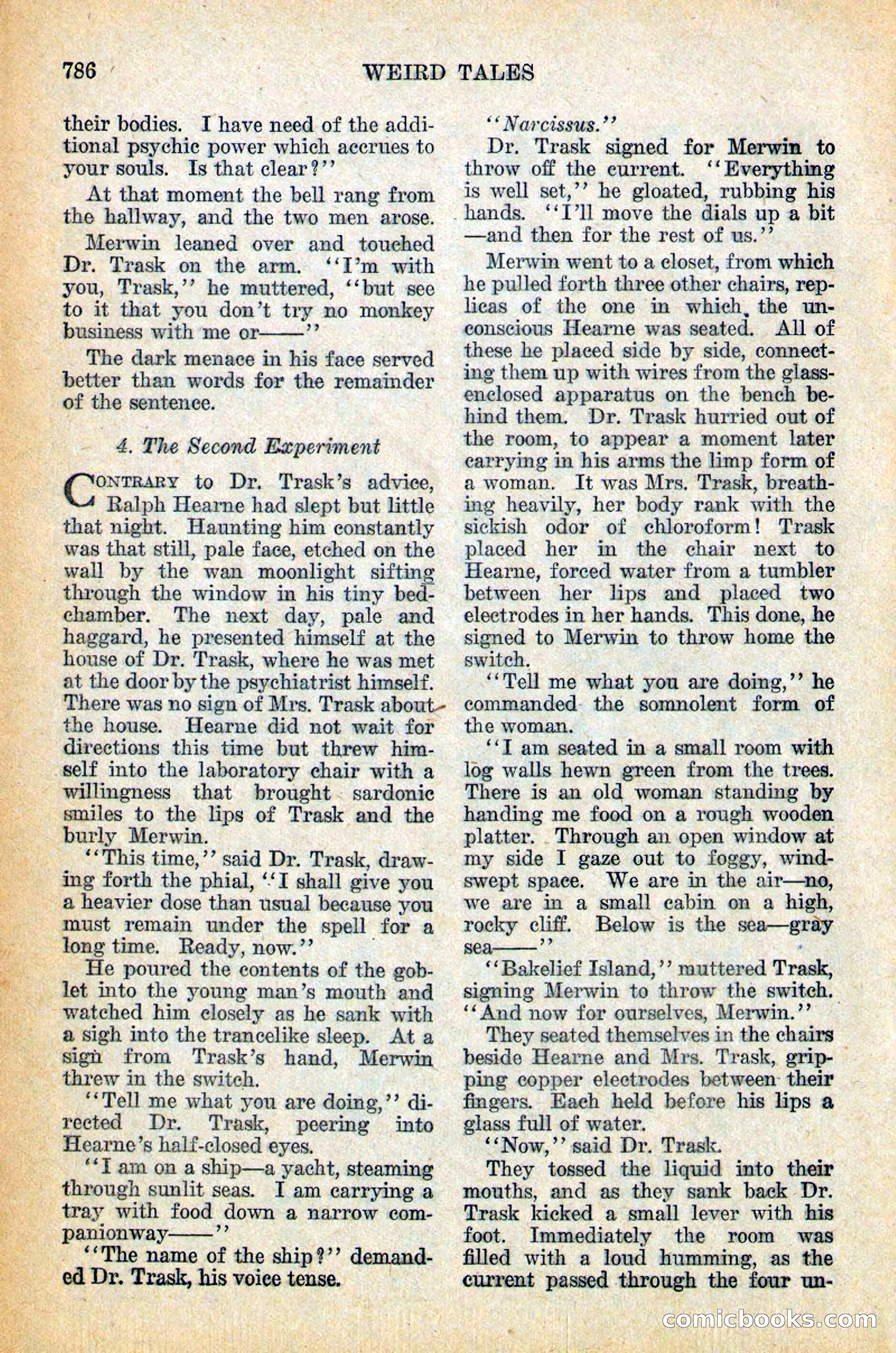 Weird Tales, Vol. 12, No. 6 — page 68 of 148