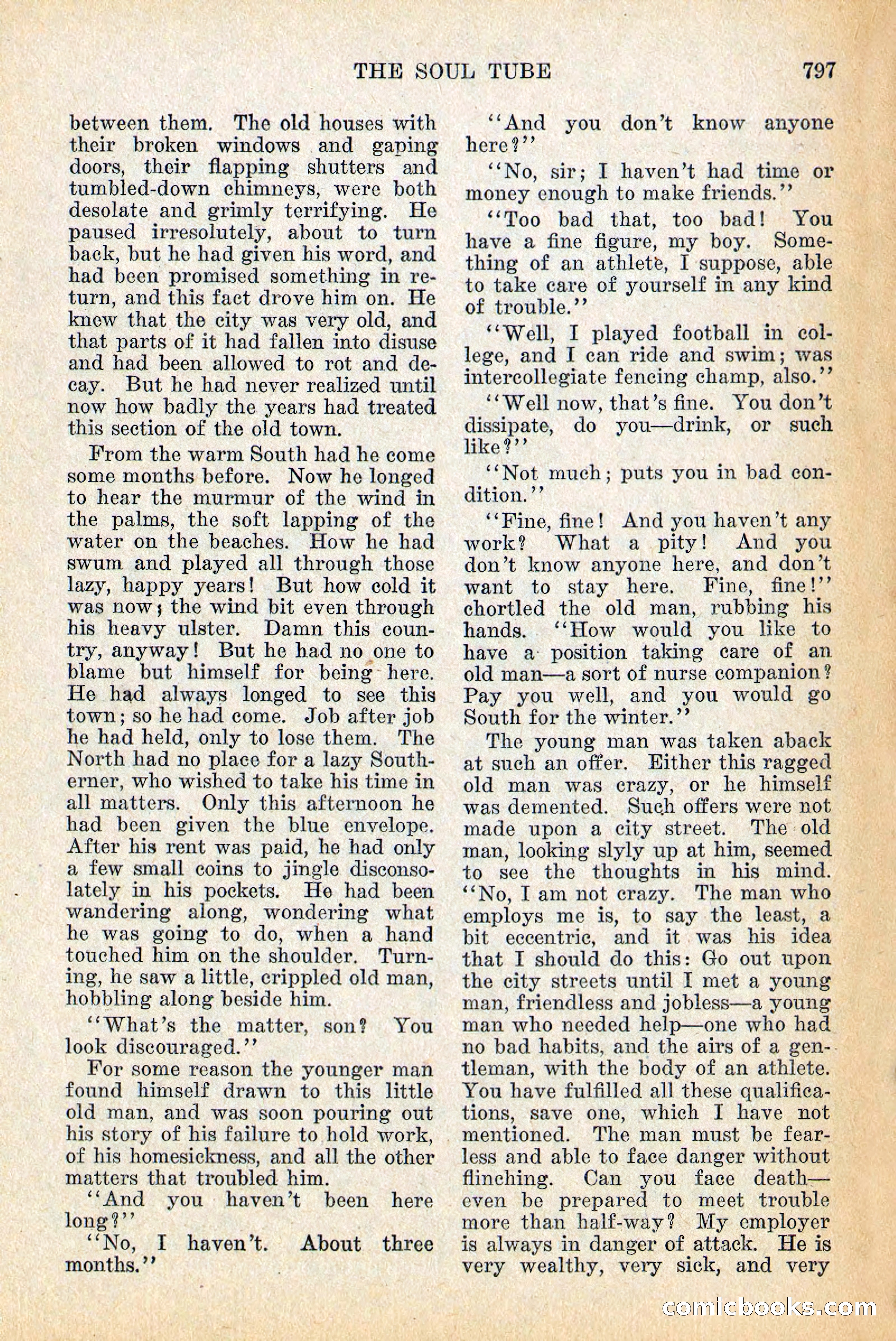Weird Tales, Vol. 12, No. 6 — page 79 of 148