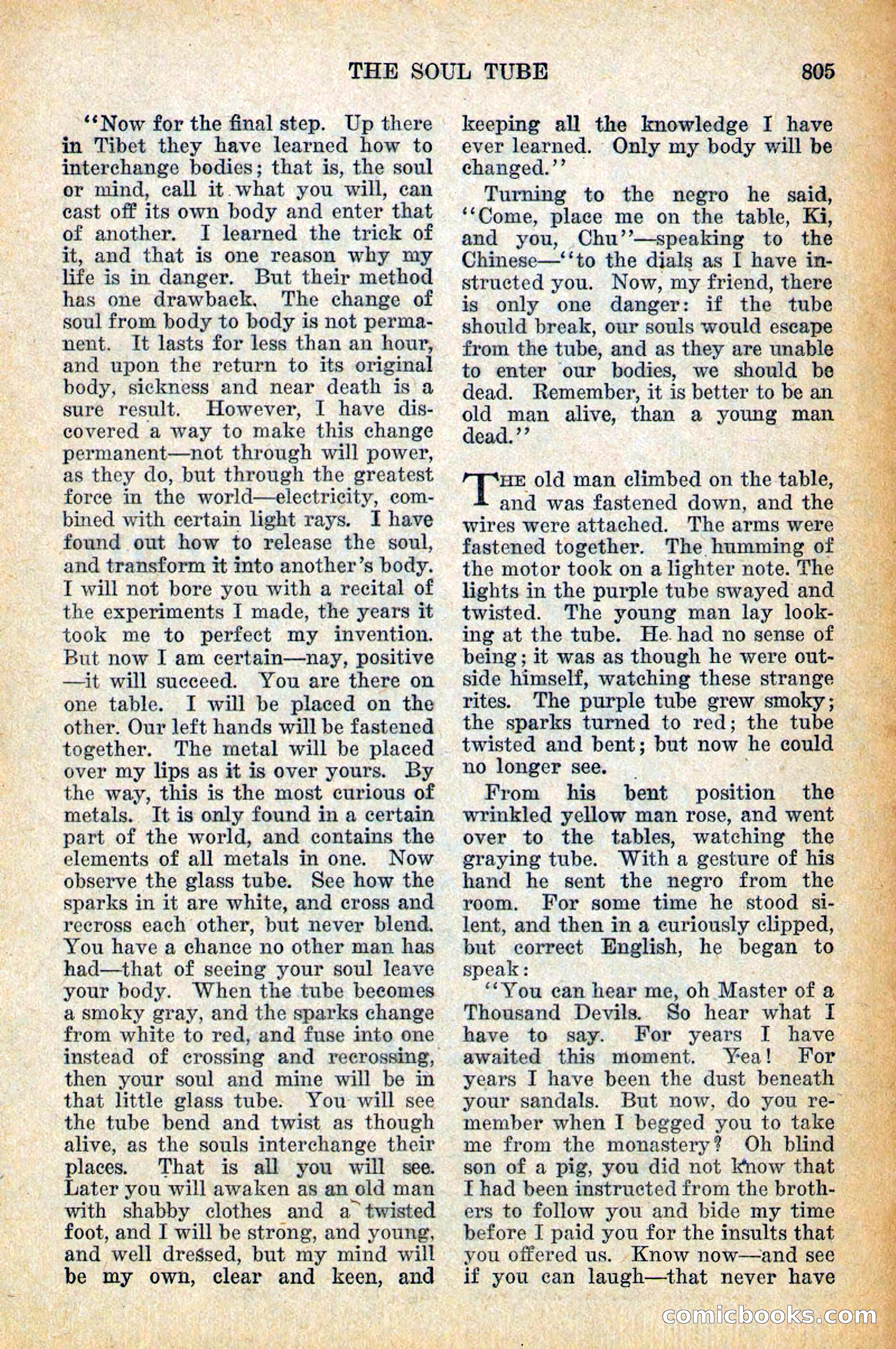 Weird Tales, Vol. 12, No. 6 — page 87 of 148