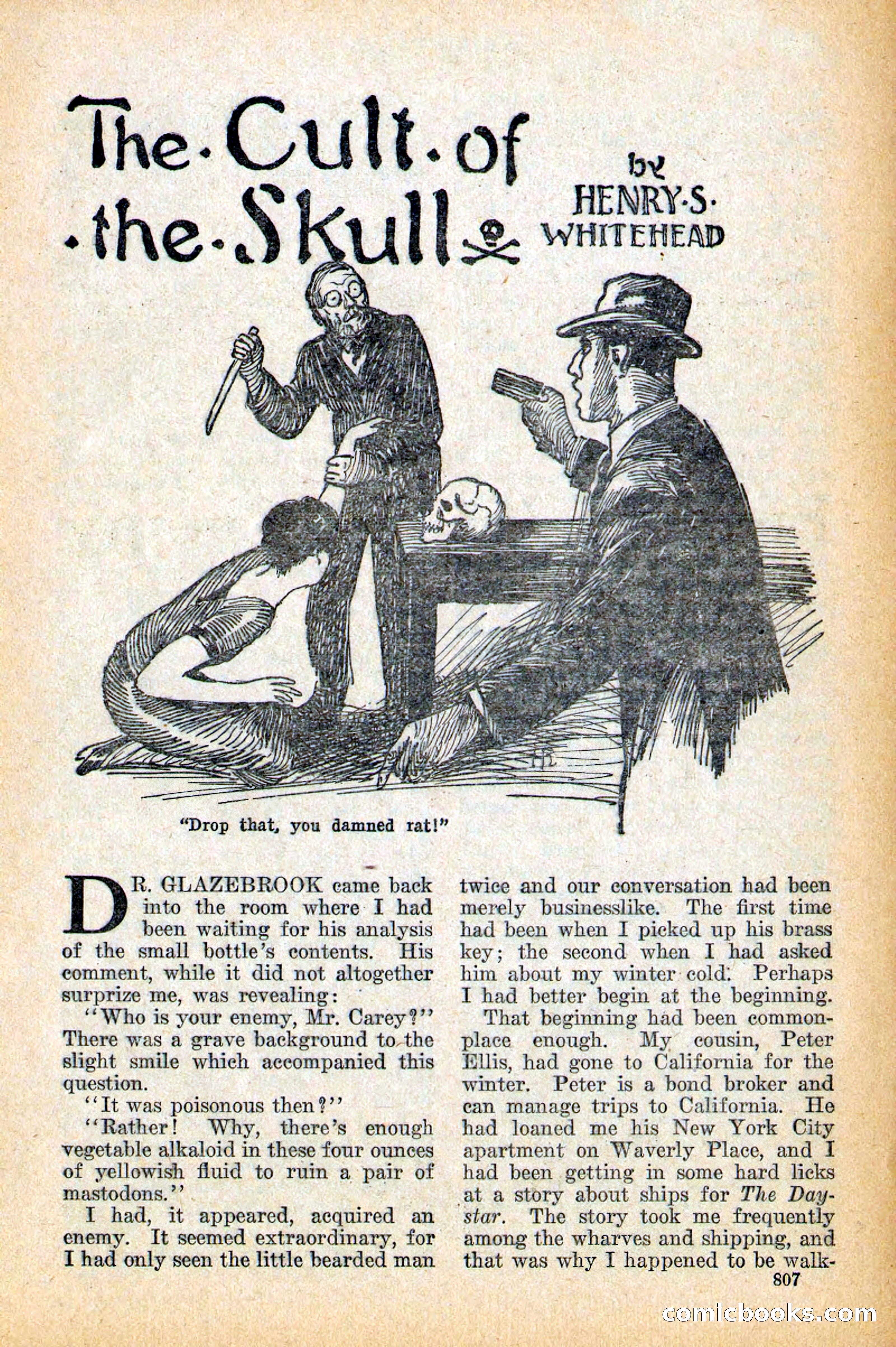 Weird Tales, Vol. 12, No. 6 — page 89 of 148