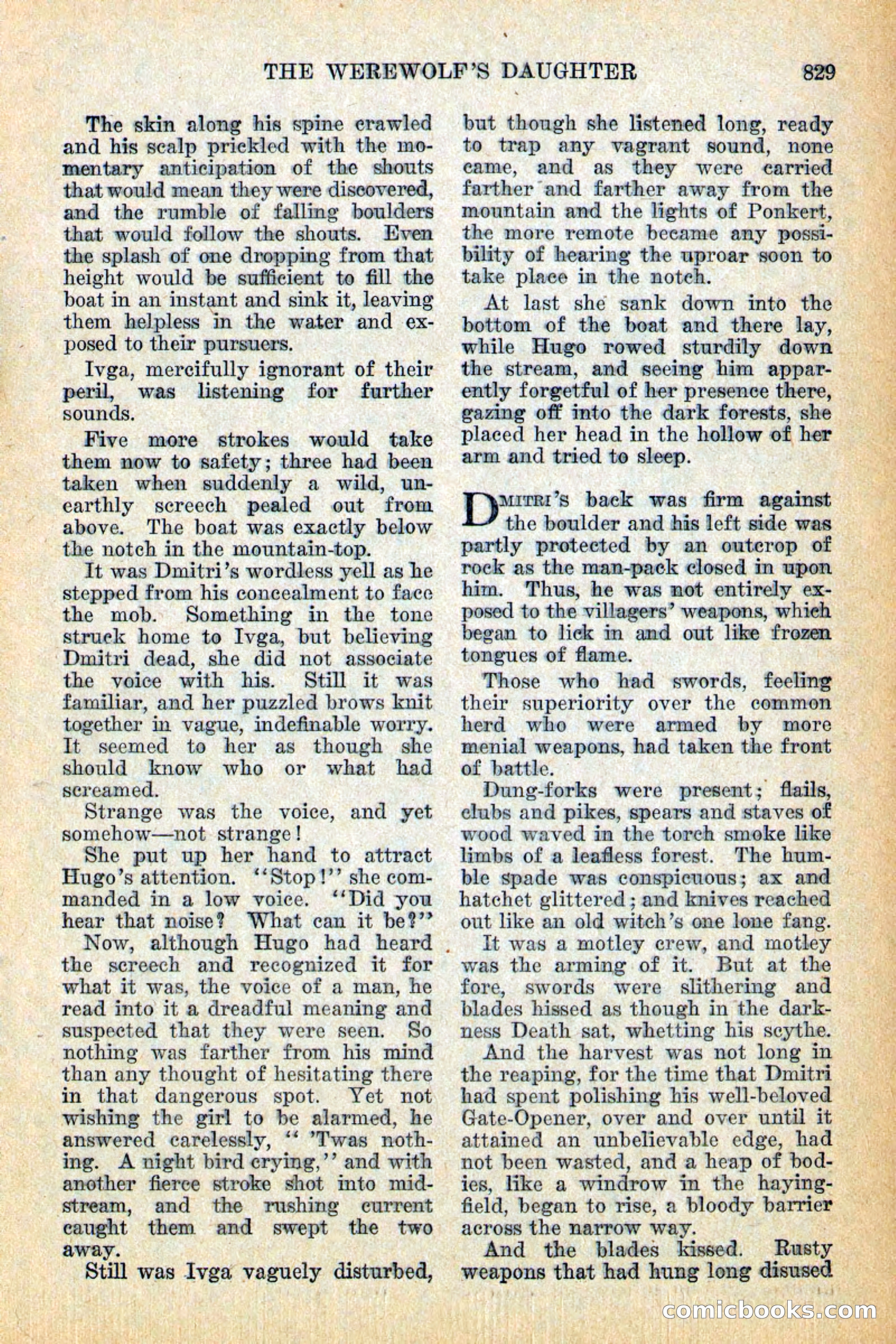 Weird Tales, Vol. 12, No. 6 — page 111 of 148