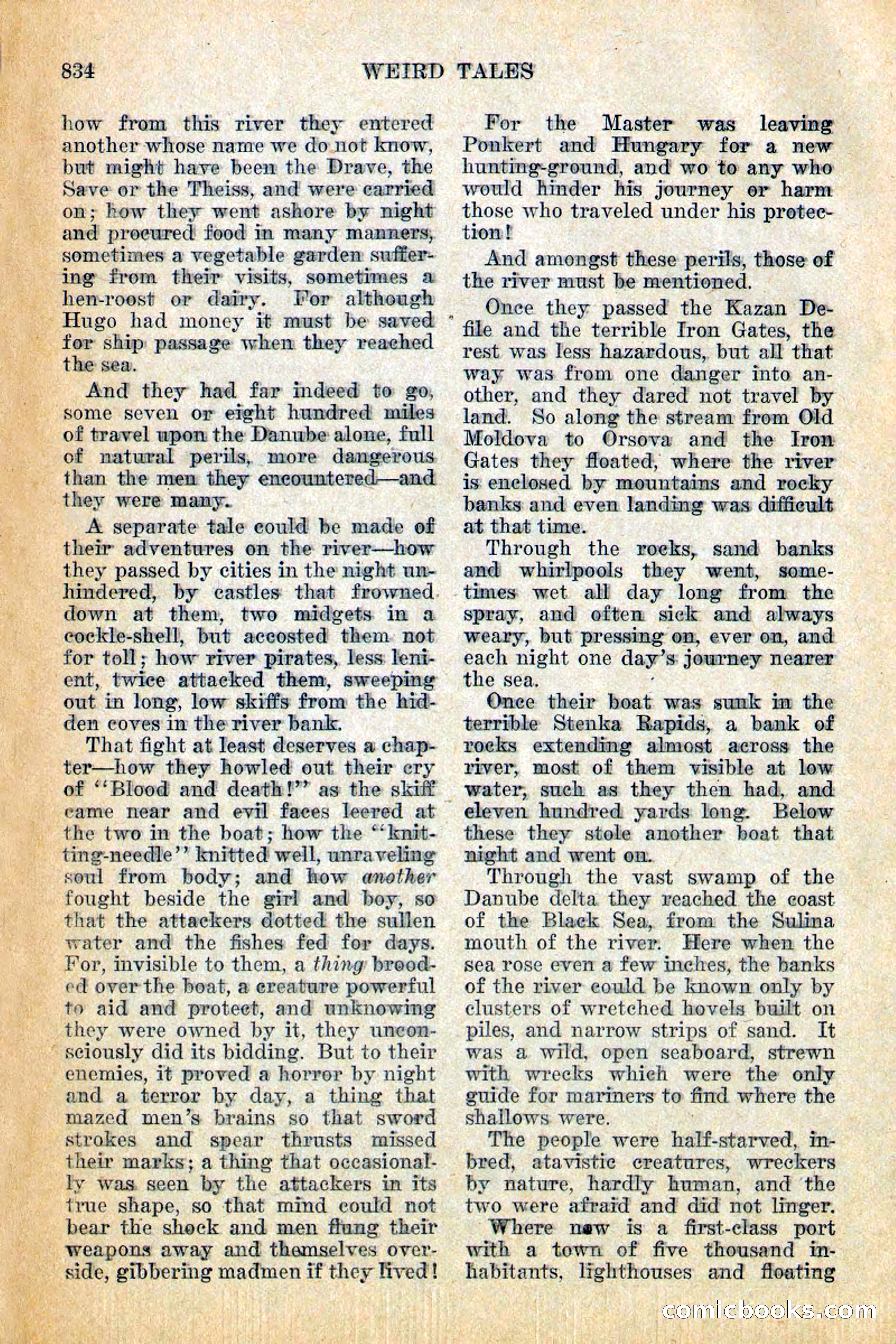 Weird Tales, Vol. 12, No. 6 — page 116 of 148