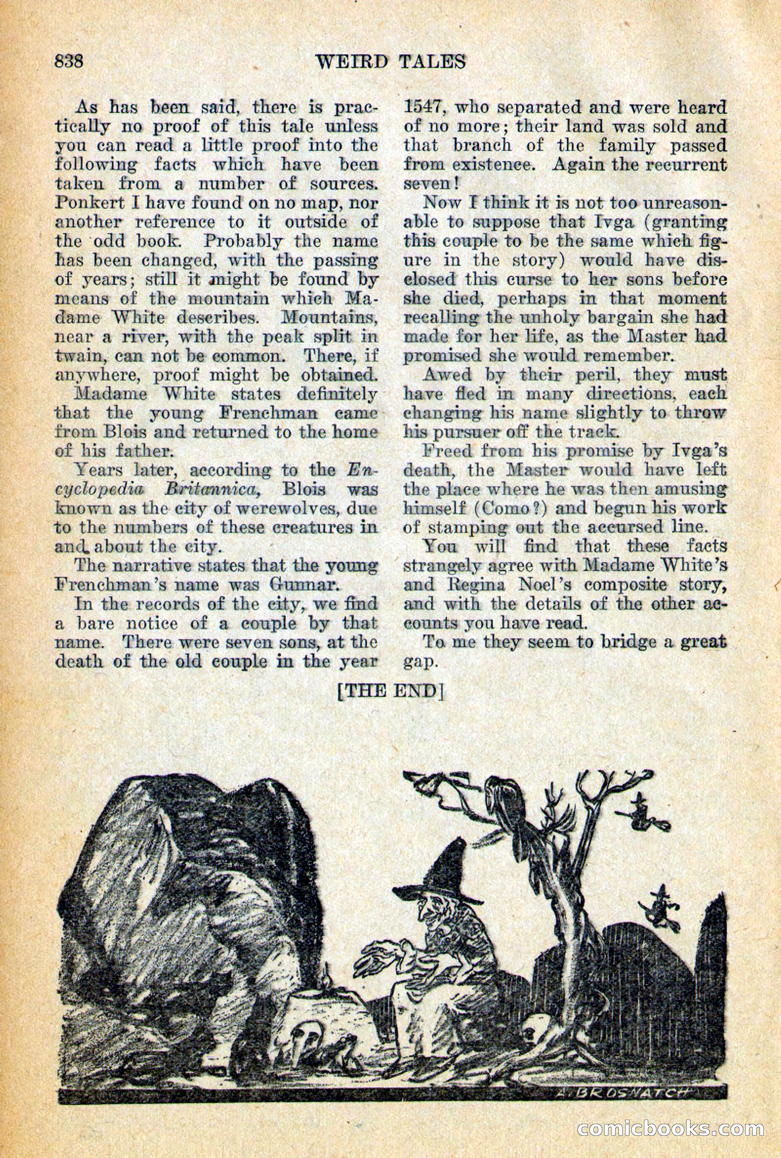 Weird Tales, Vol. 12, No. 6 — page 120 of 148
