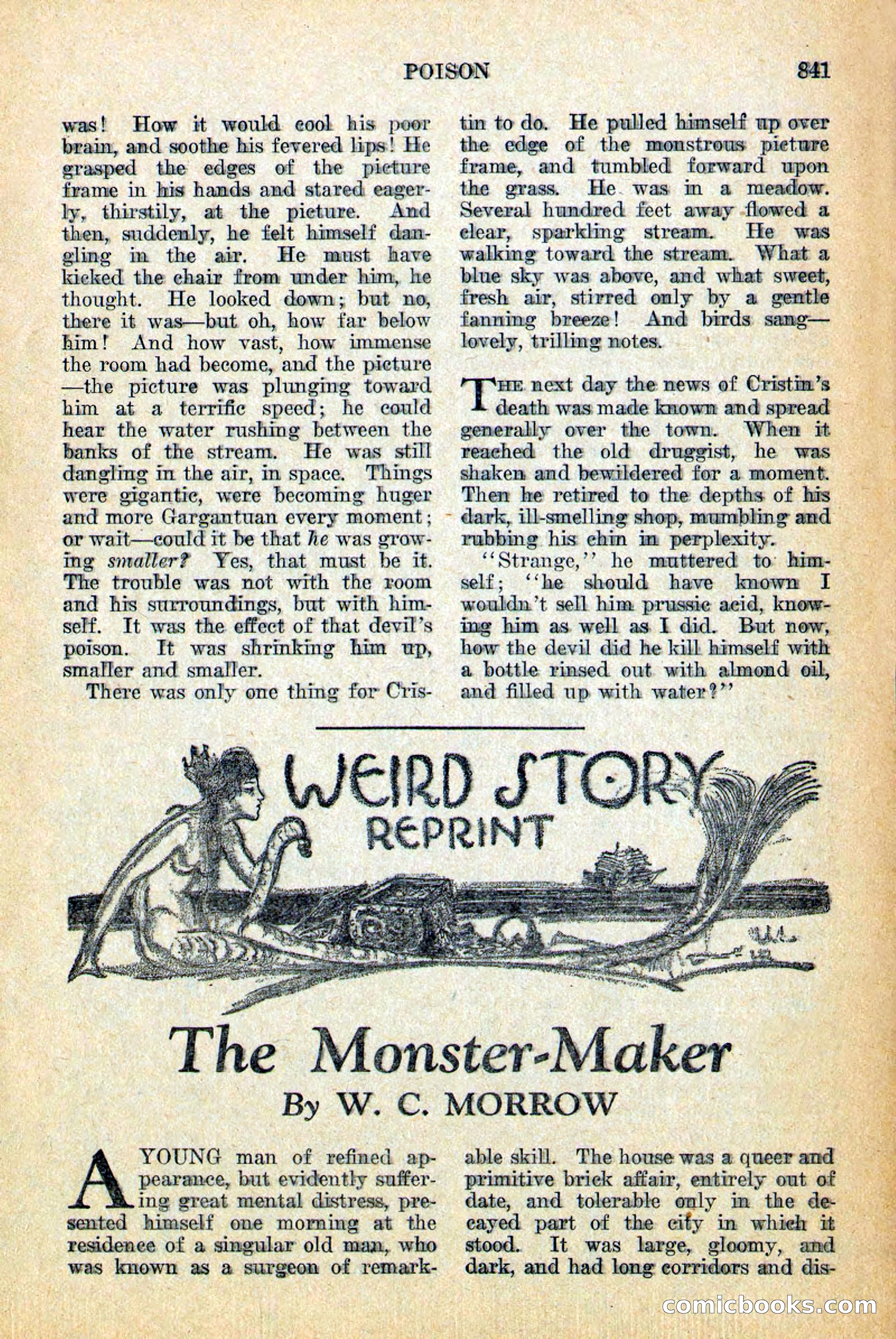 Weird Tales, Vol. 12, No. 6 — page 123 of 148