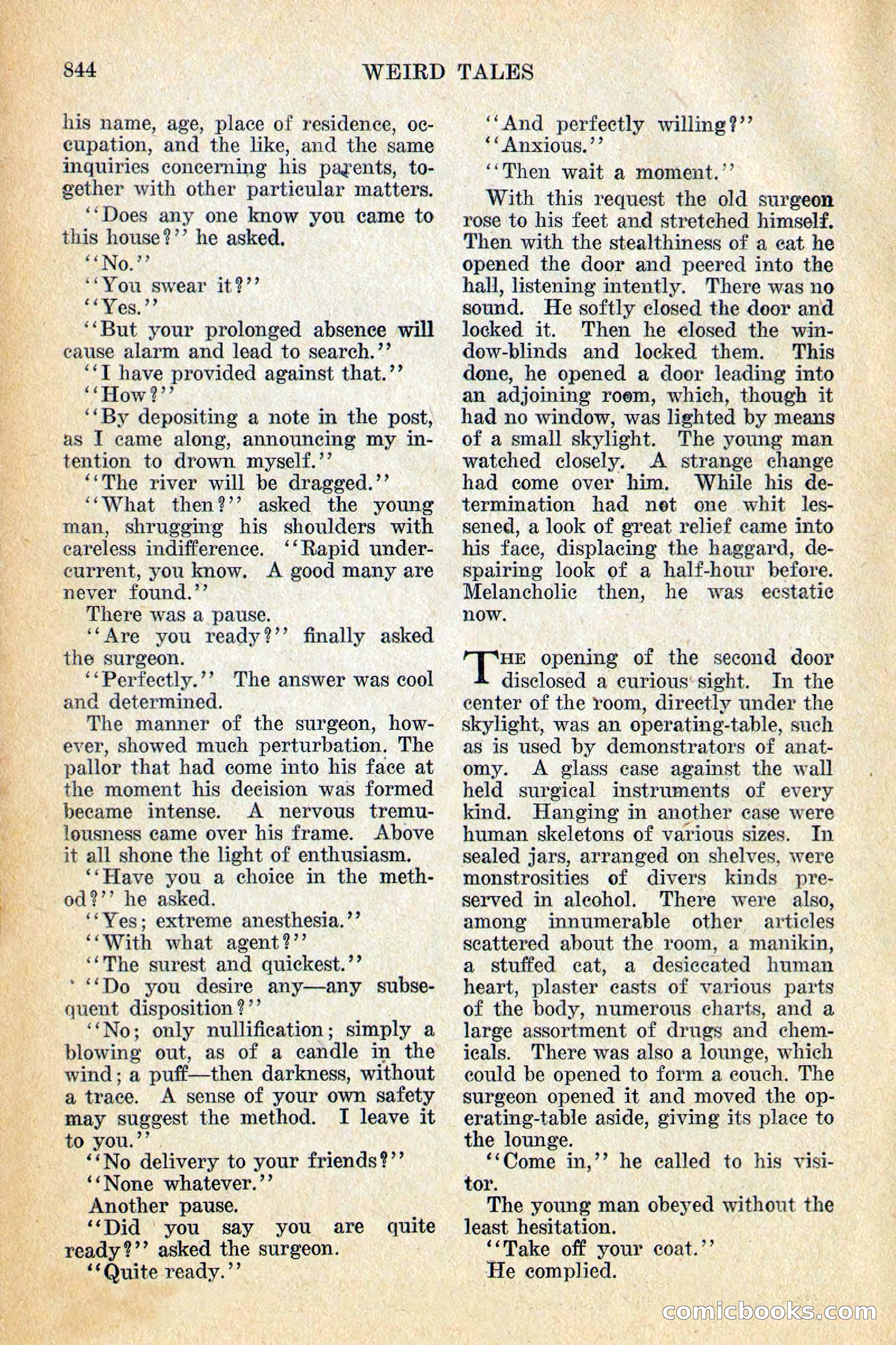 Weird Tales, Vol. 12, No. 6 — page 126 of 148