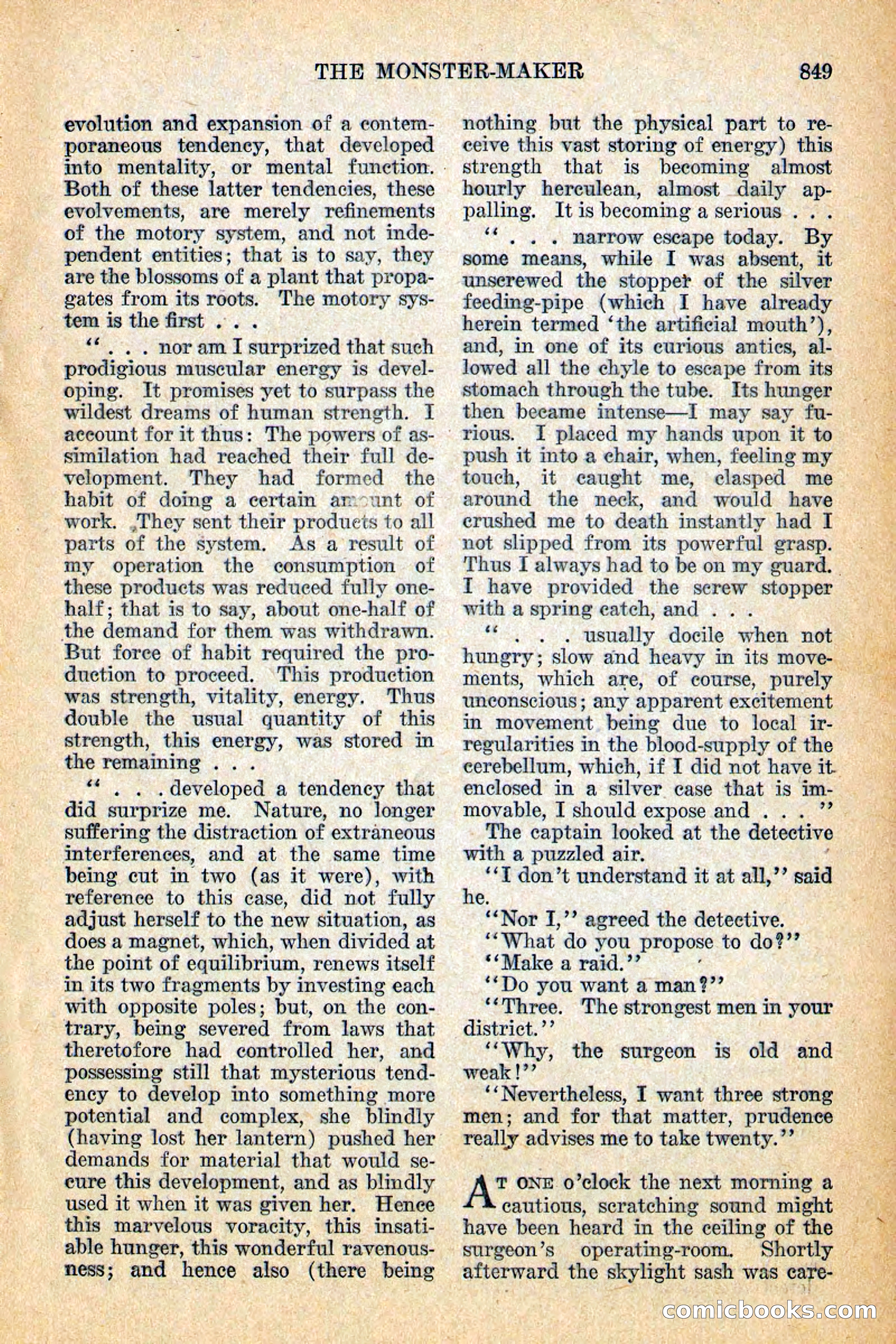 Weird Tales, Vol. 12, No. 6 — page 131 of 148