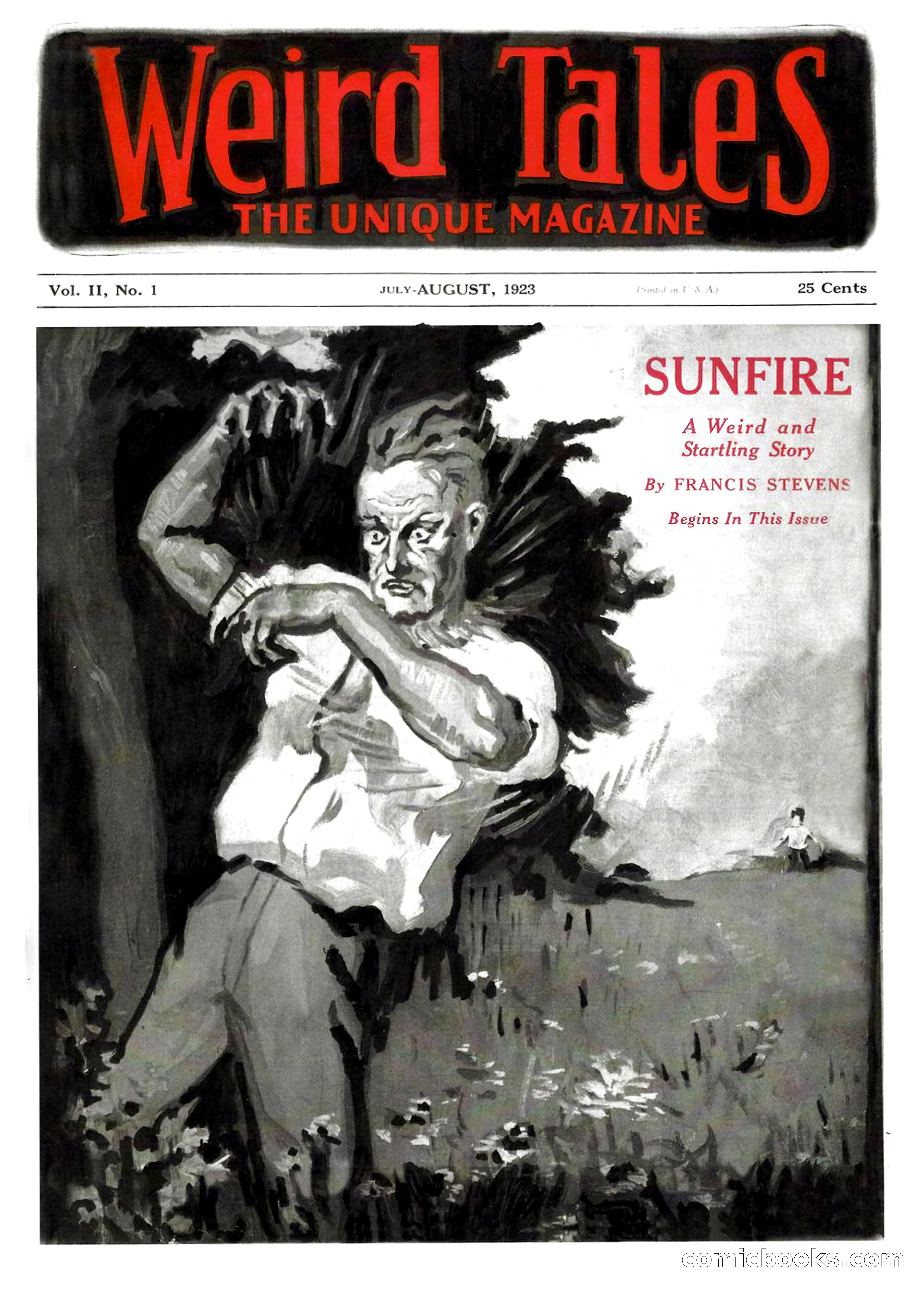 Weird Tales, Vol. II, No. 1